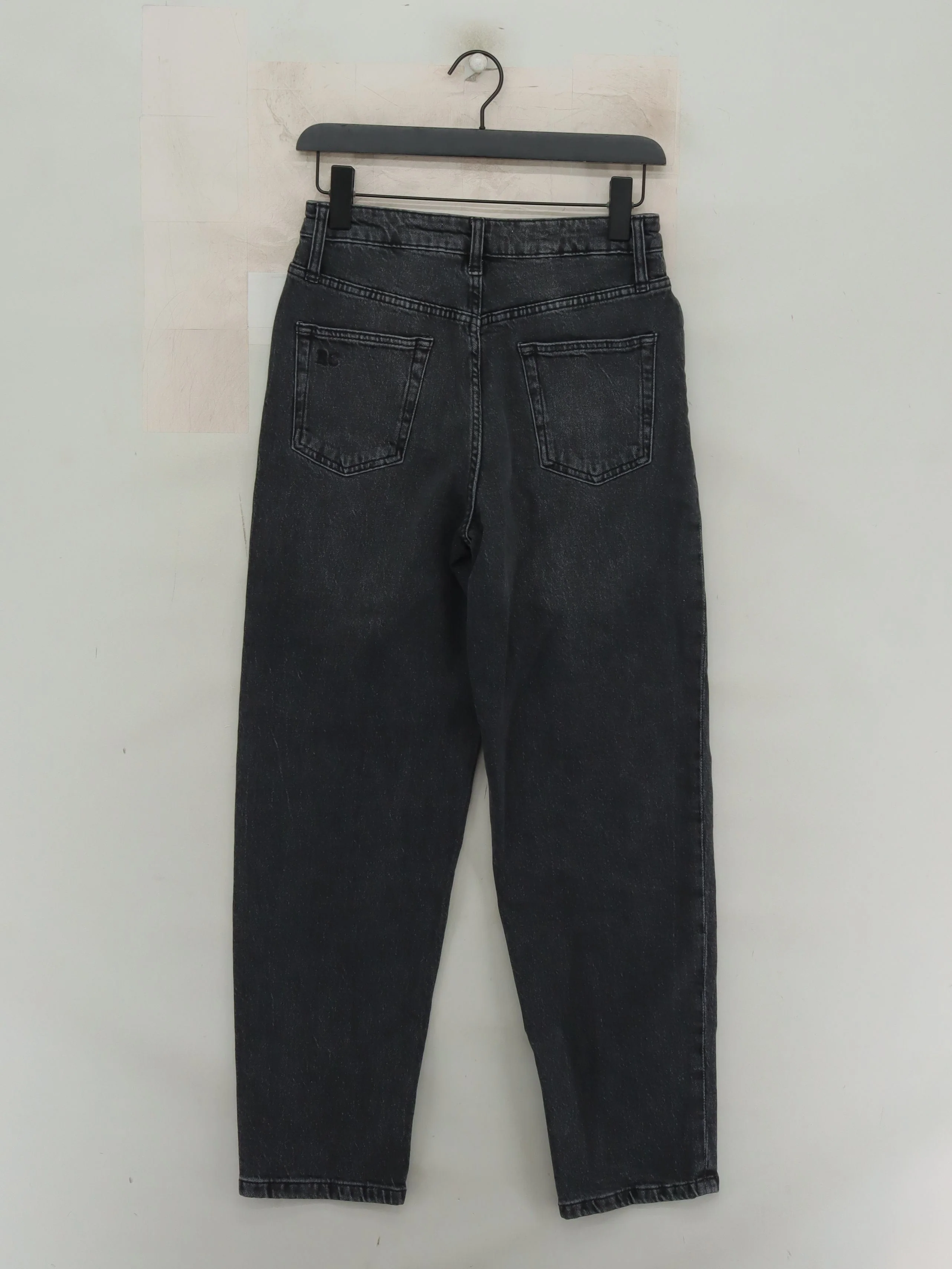 Nobody's Child Women's Jeans UK 8 Grey Cotton with Elastane Mom - Image 2