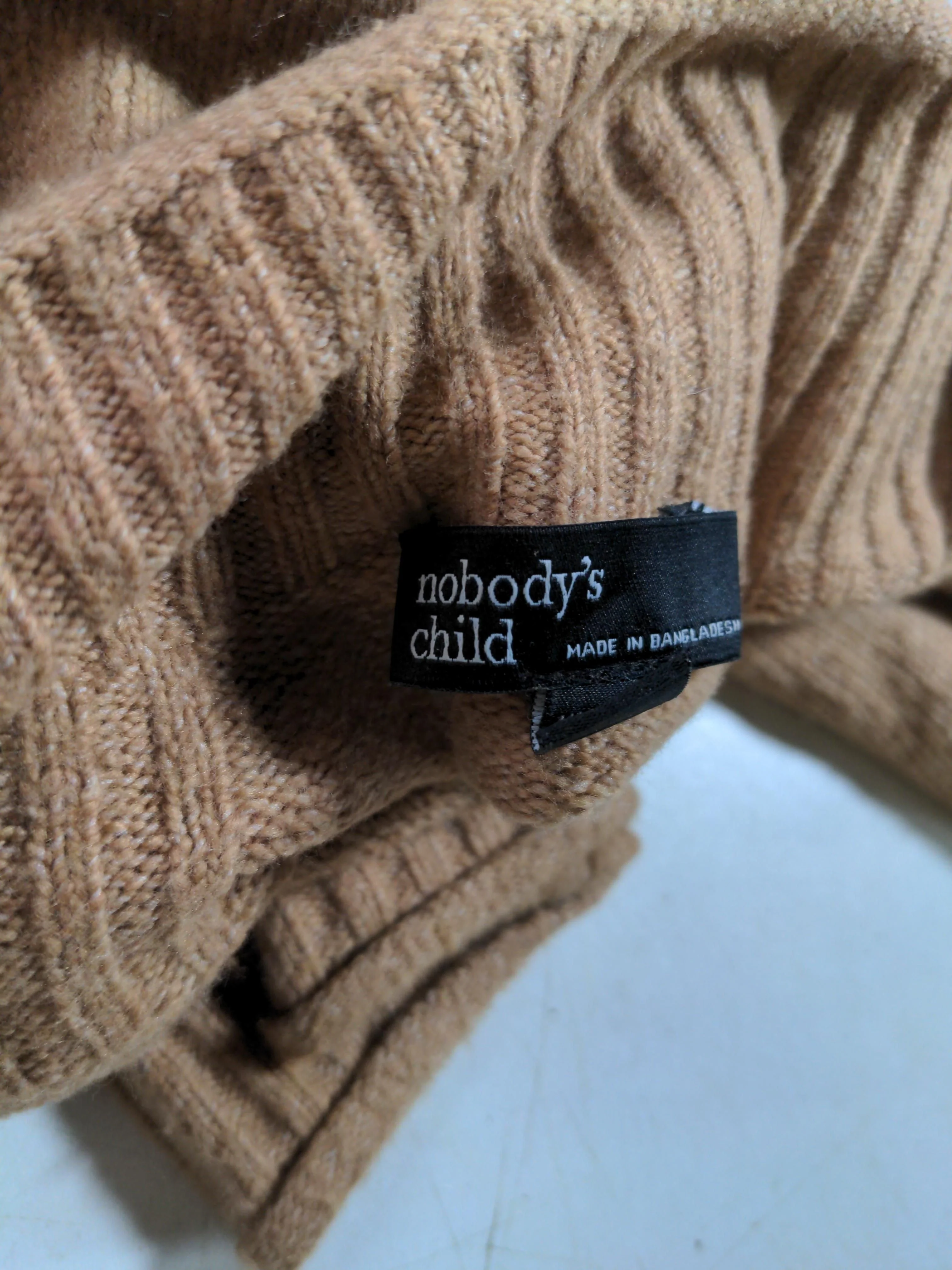 Nobody's Child Women's Jumper S Tan Polyester - Image 5