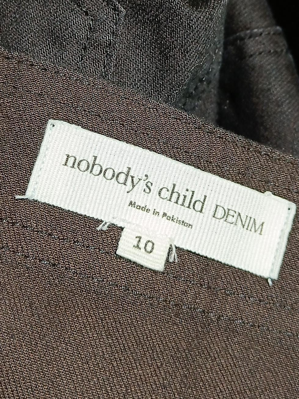 Nobody's Child Women's Jumpsuit UK 10 Black 100% Cotton Wide-Leg Jumpsuit - Image 5