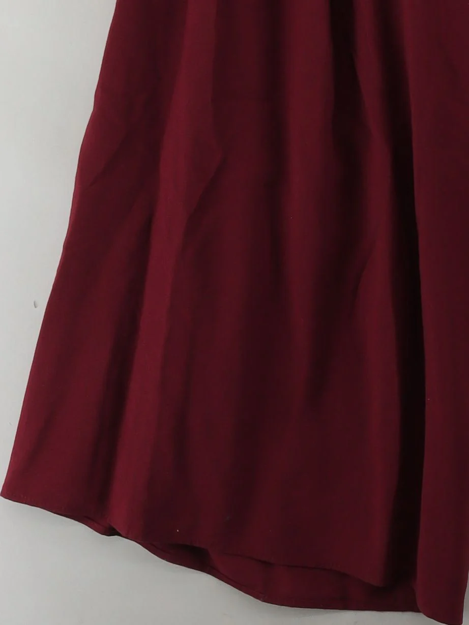 Nobody's Child Women's Jumpsuit UK 12 Red Viscose with Polyester Jumpsuit - Image 4