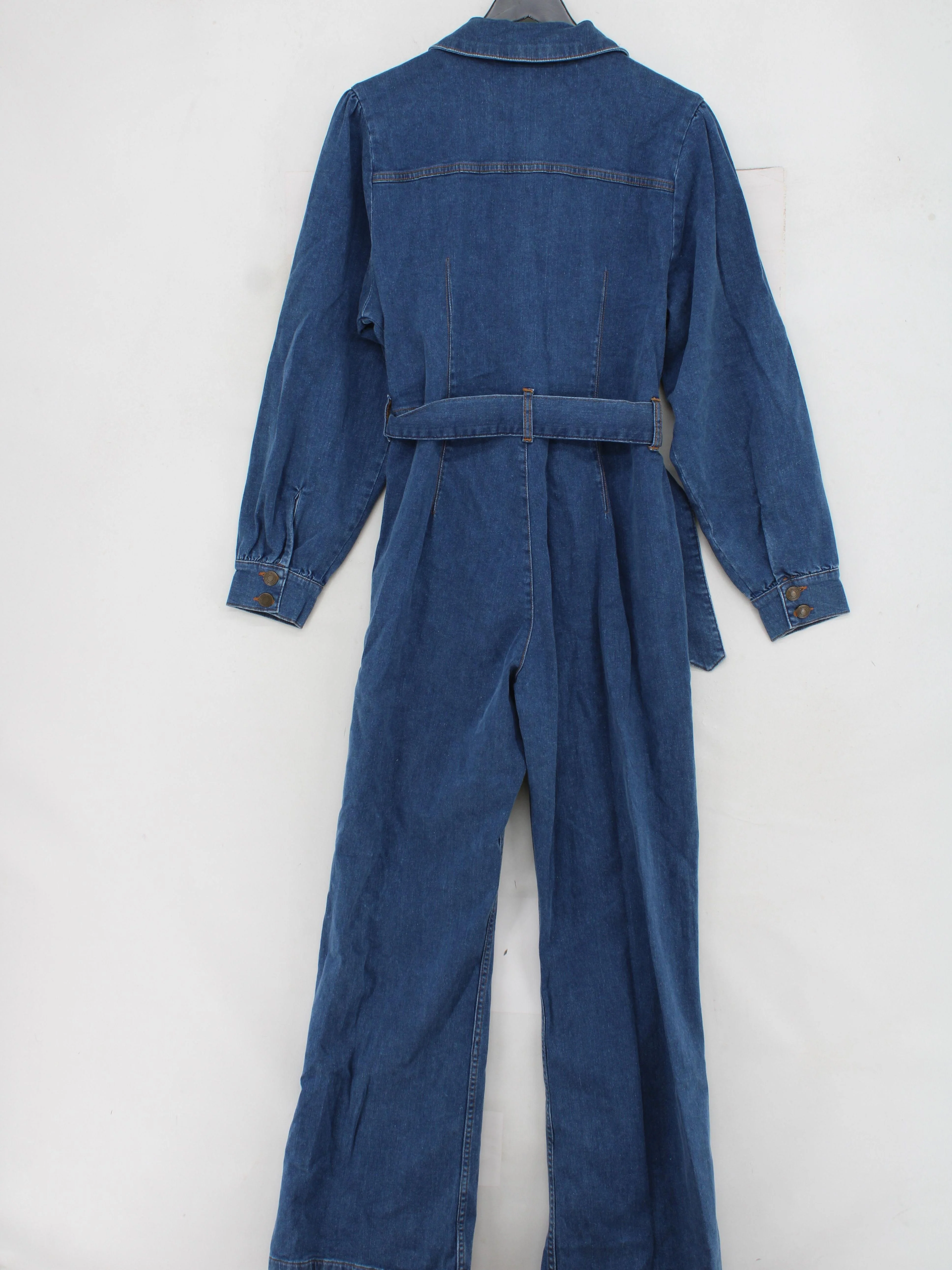 Nobody's Child Women's Jumpsuit UK 16 Blue Cotton New with tags - Image 2