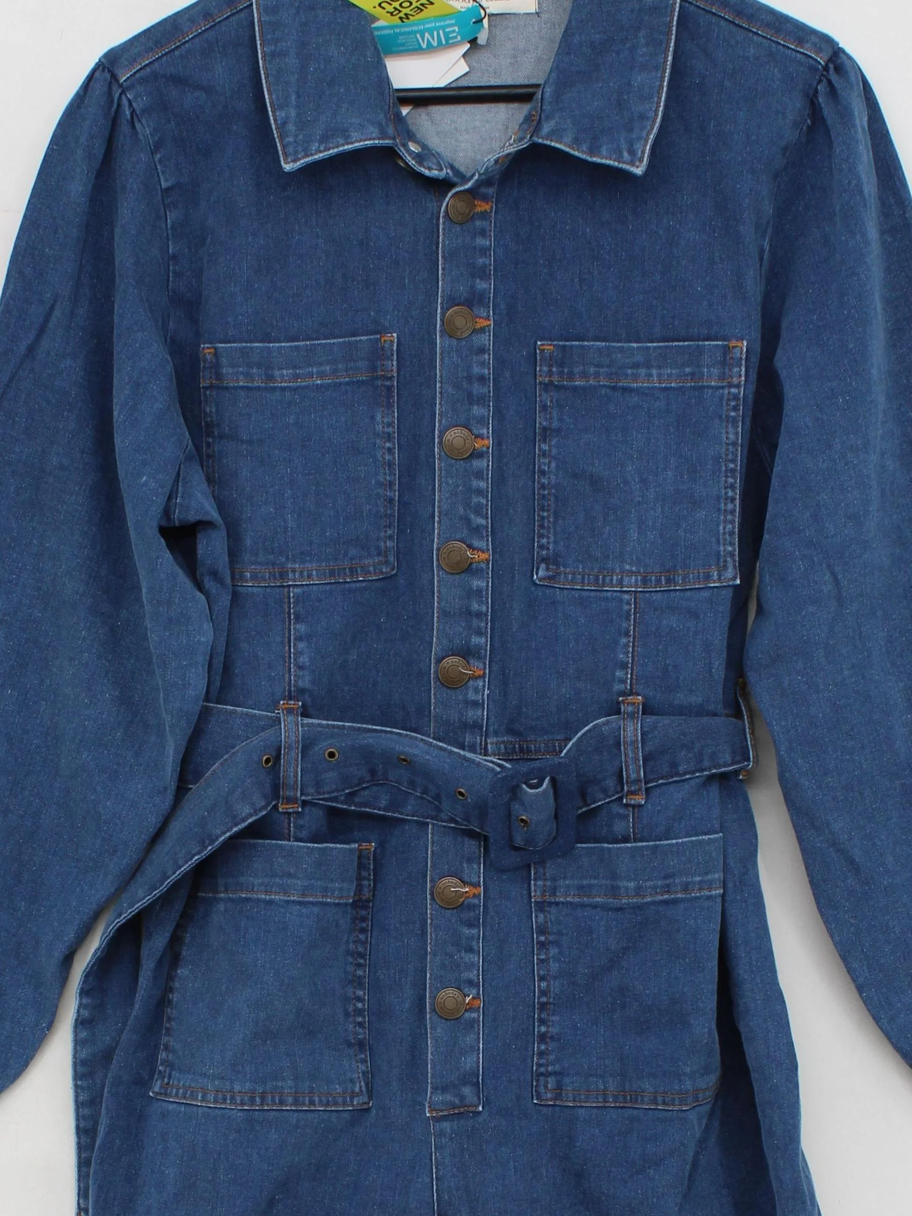 Nobody's Child Women's Jumpsuit UK 16 Blue Cotton New with tags - Image 3