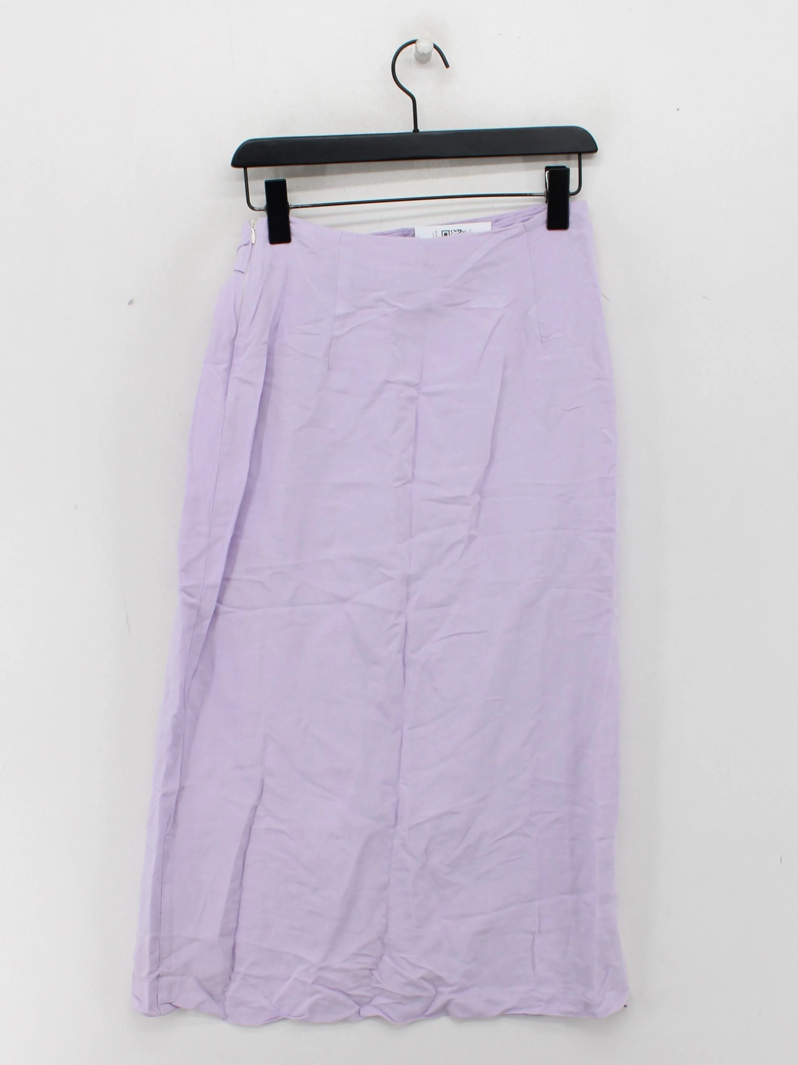 Nobody's Child Women's Midi Skirt W 28 in Purple 100% Other Midi Wrap - Image 2