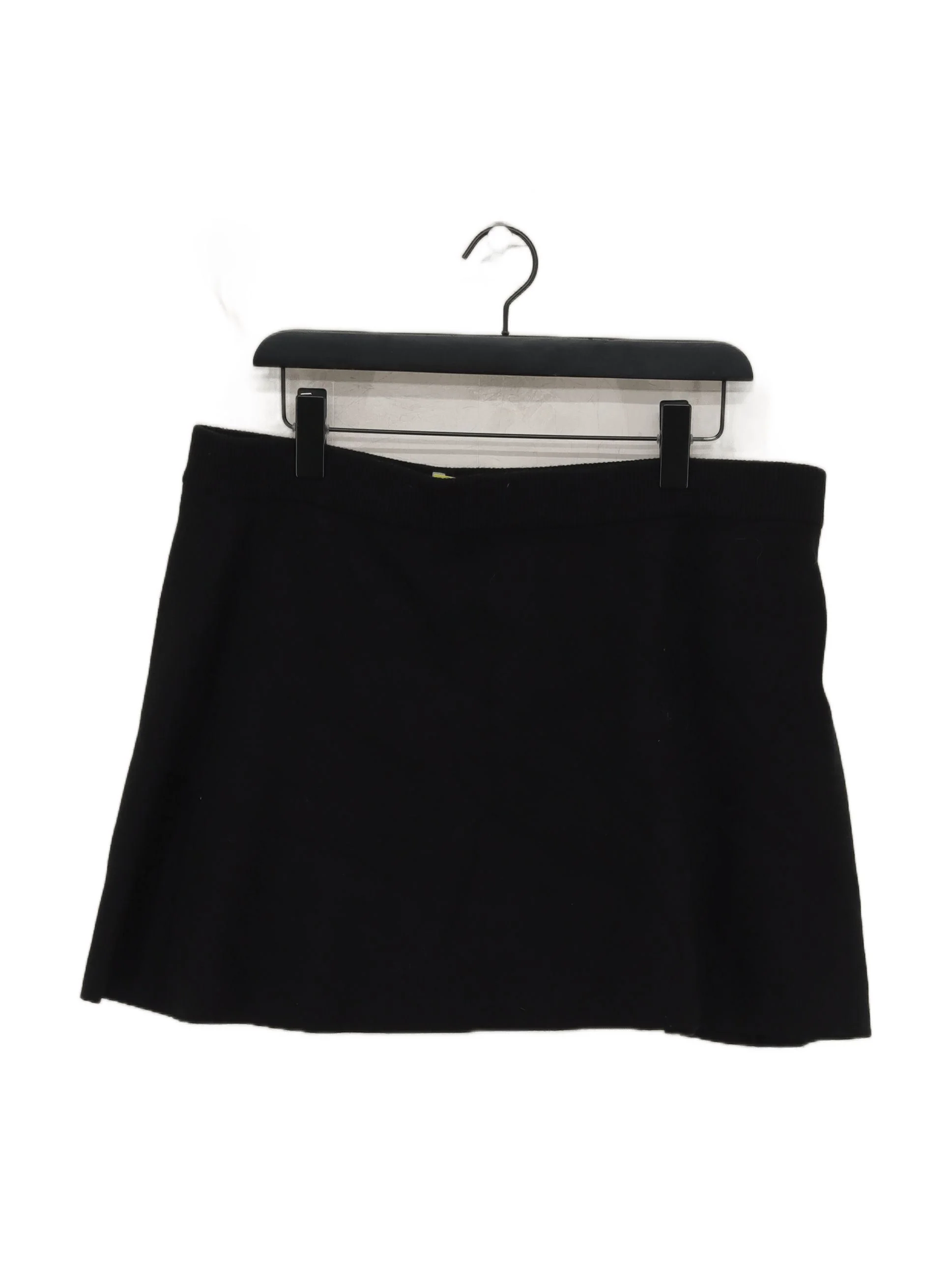 Nobody's Child Women's Mini Skirt L Black Viscose with Polyamide, Polyester Mini