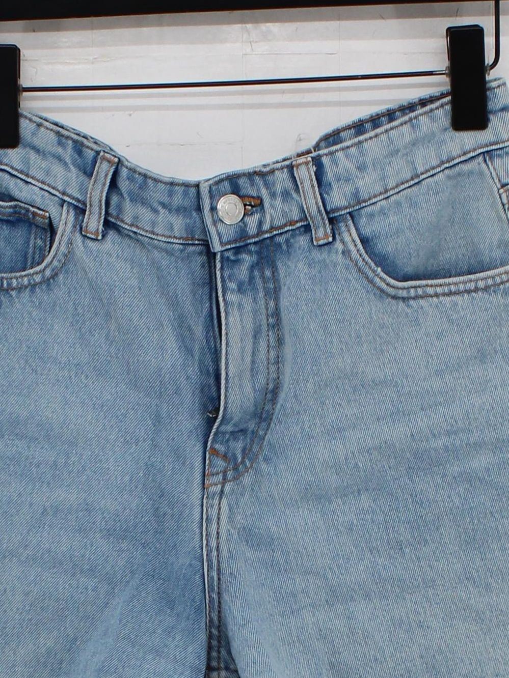 Nobody's Child Women's Shorts S Blue 100% Cotton Mom - Image 3
