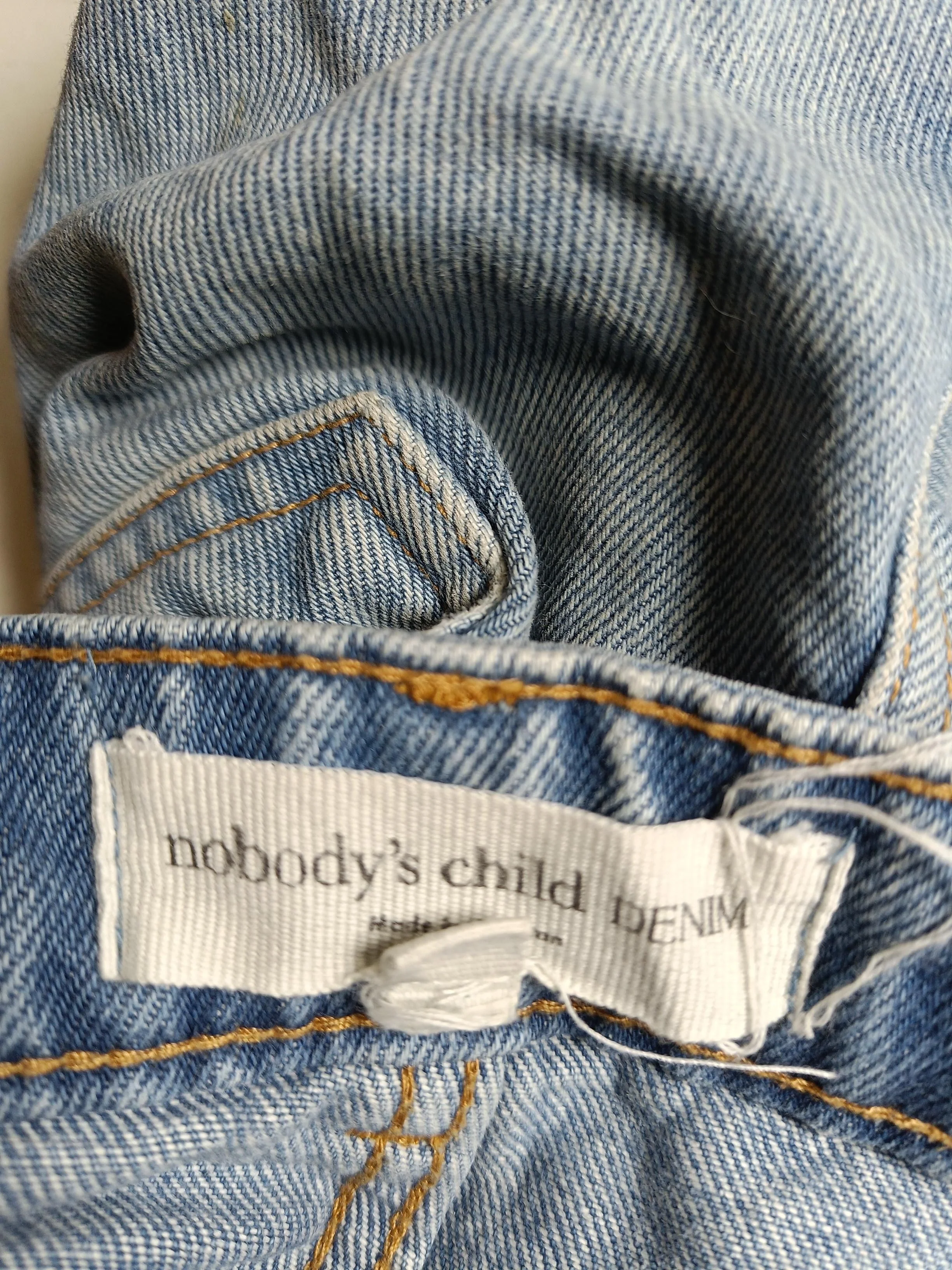 Nobody's Child Women's Shorts S Blue 100% Cotton Mom - Image 5