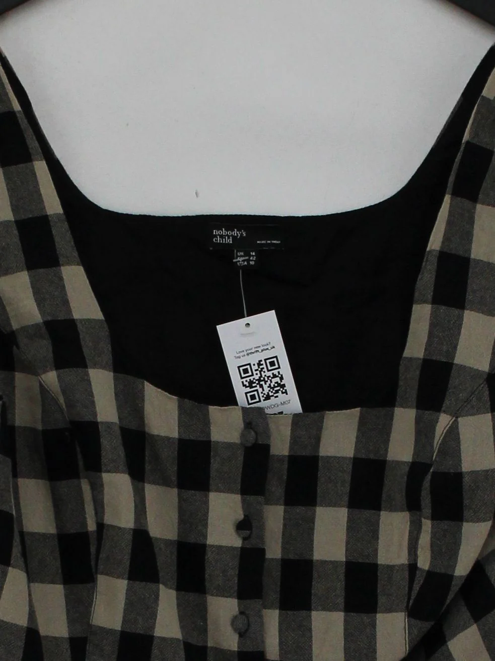Nobody's Child Women's Top L Multi 100% Cotton Basic - Image 3
