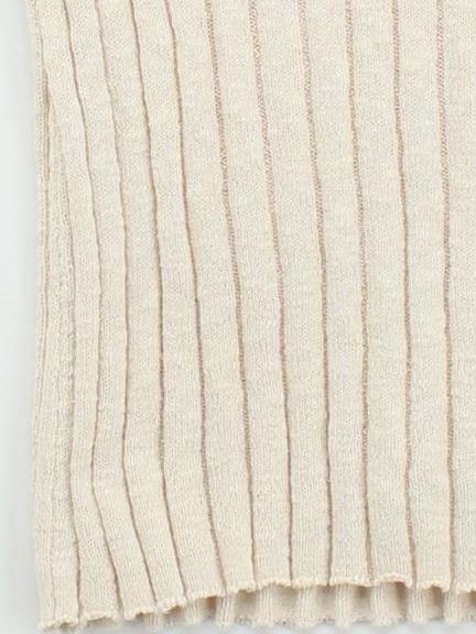 Nobody's Child Women's Top UK 10 Cream 100% Cotton Sleeveless High Neck Basic - Image 4