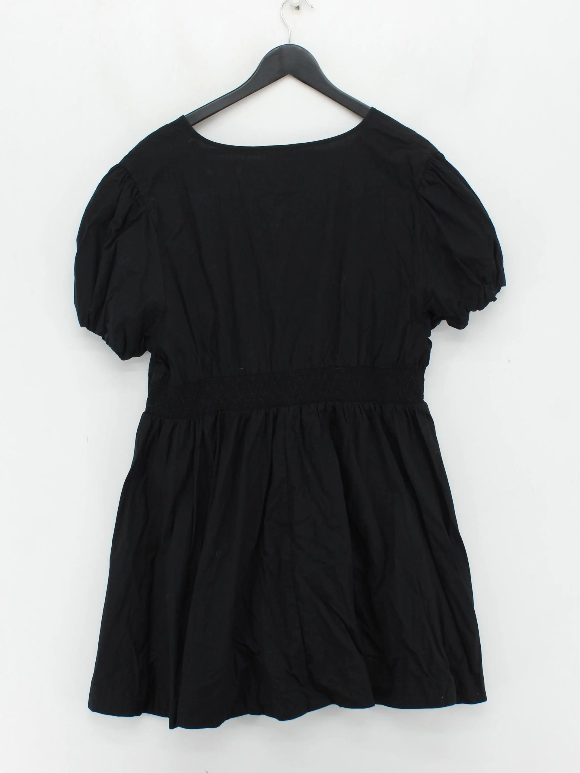 Nobody's Child Women's Top XL Black 100% Cotton Short Sleeve Round Neck Basic - Image 2