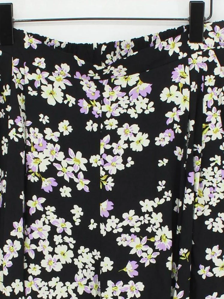 Nobody's Child Women's Trousers UK 16 Black 100% Viscose Cropped New with tags - Image 3