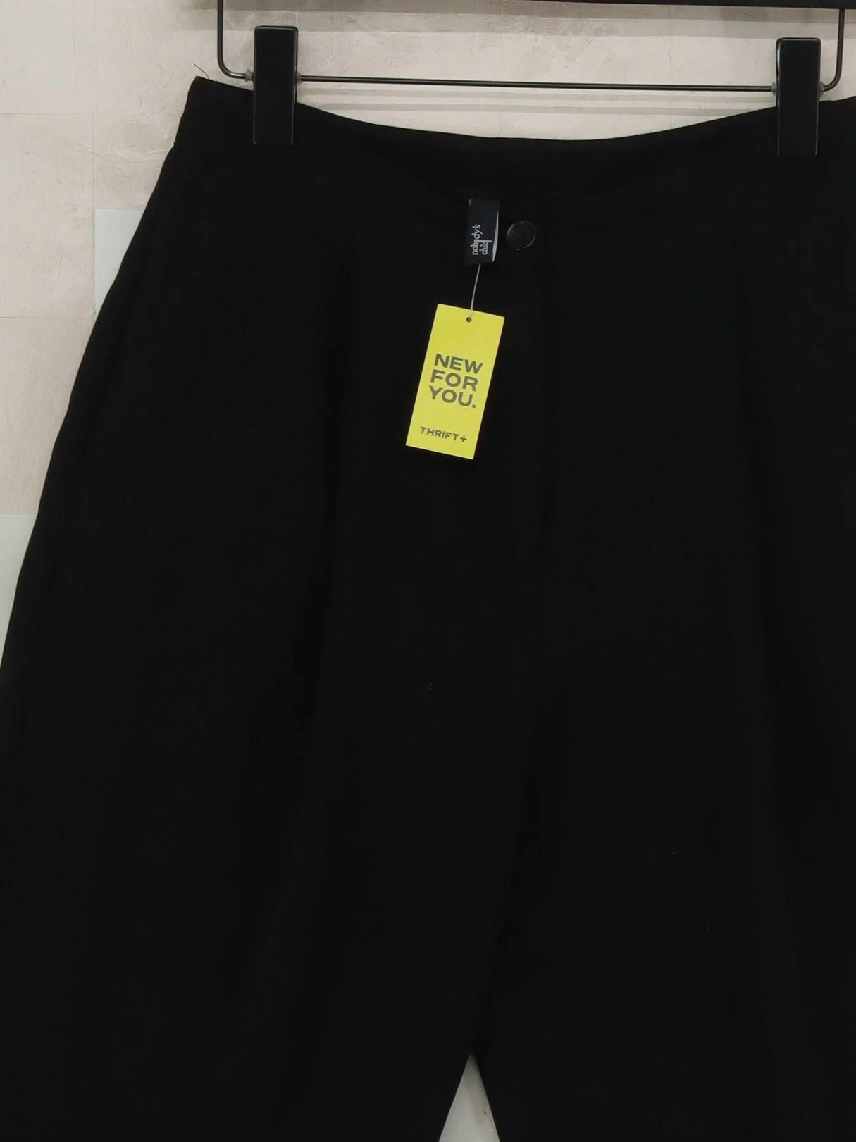 Nobody's Child Women's Trousers UK 8 Black 100% Other Wide-Leg Cropped - Image 3