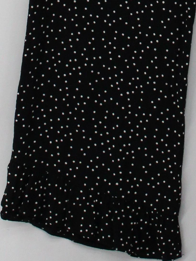 Nobody's Child Women's Trousers UK 8 Black Viscose with Elastane Capri - Image 4