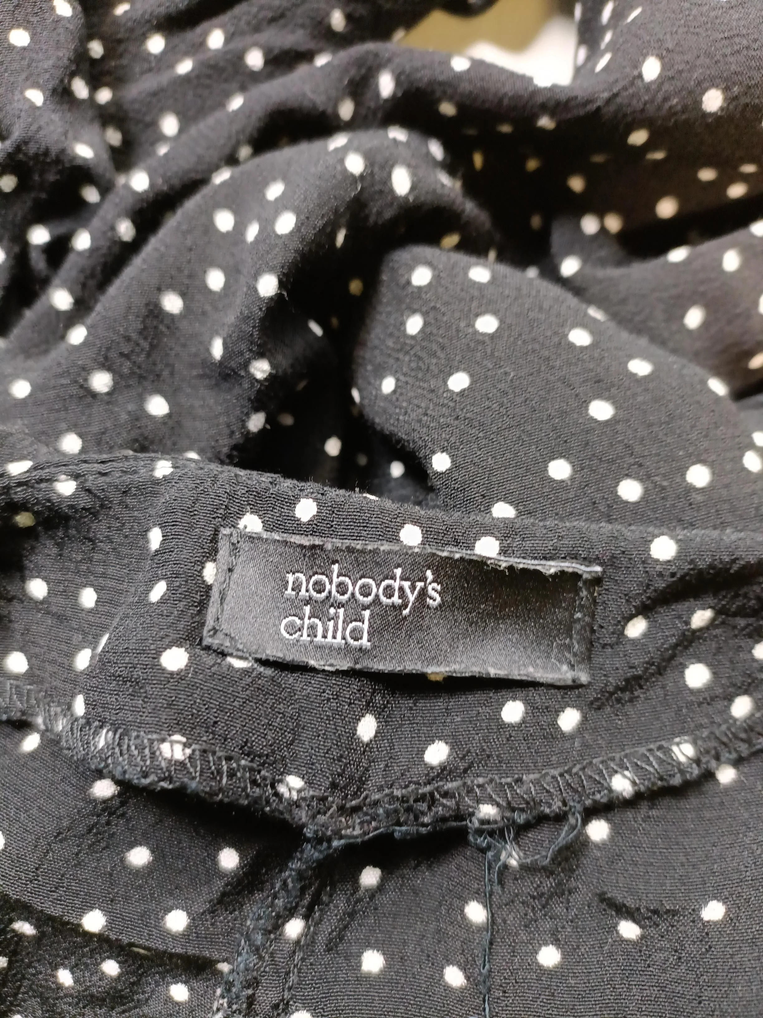 Nobody's Child Women's Trousers UK 8 Black Viscose with Elastane Capri - Image 5