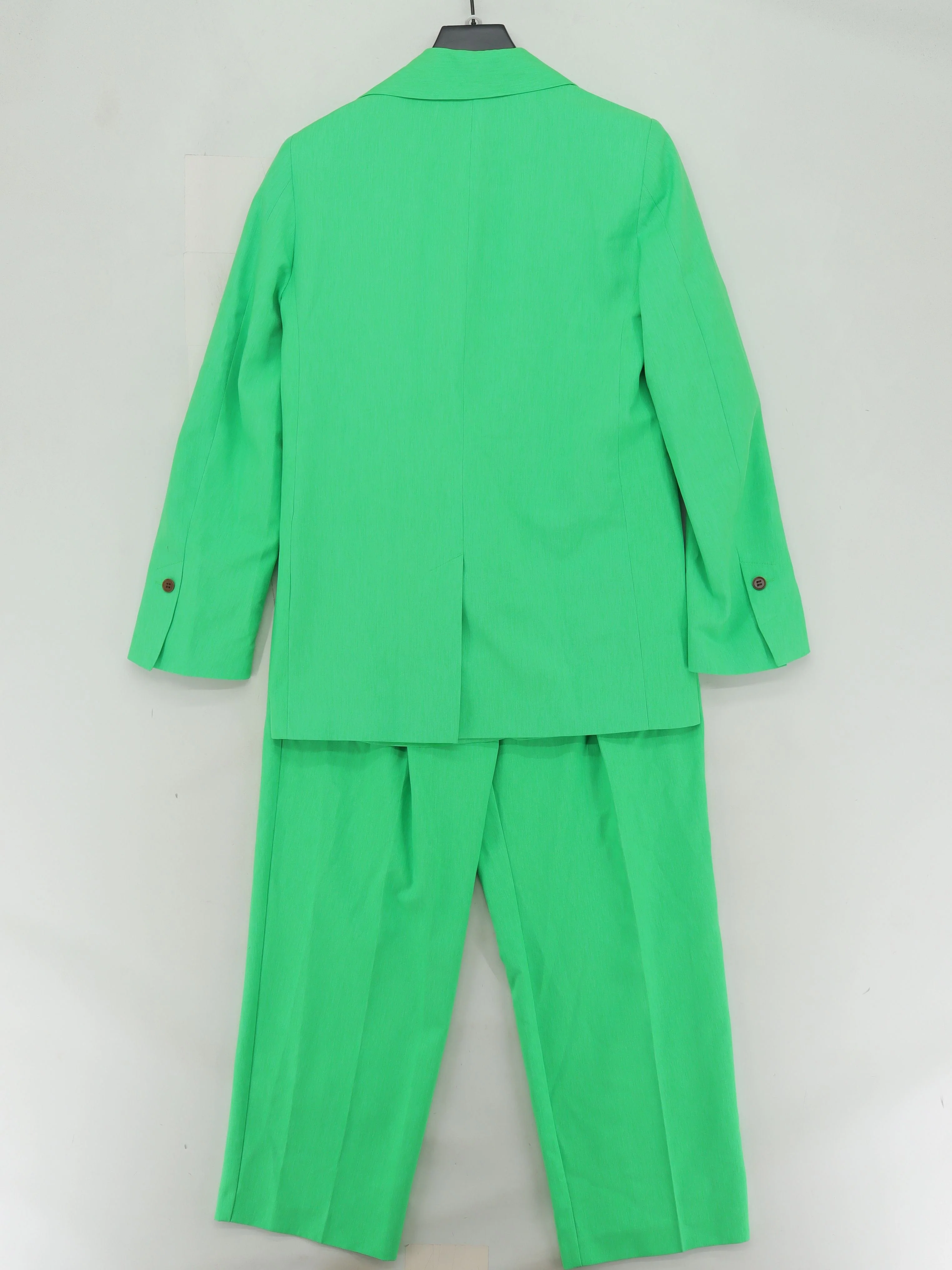 Nobody's Child Women's Two Piece Suit UK 10 Green 100% Polyester Trouser Suit - Image 2