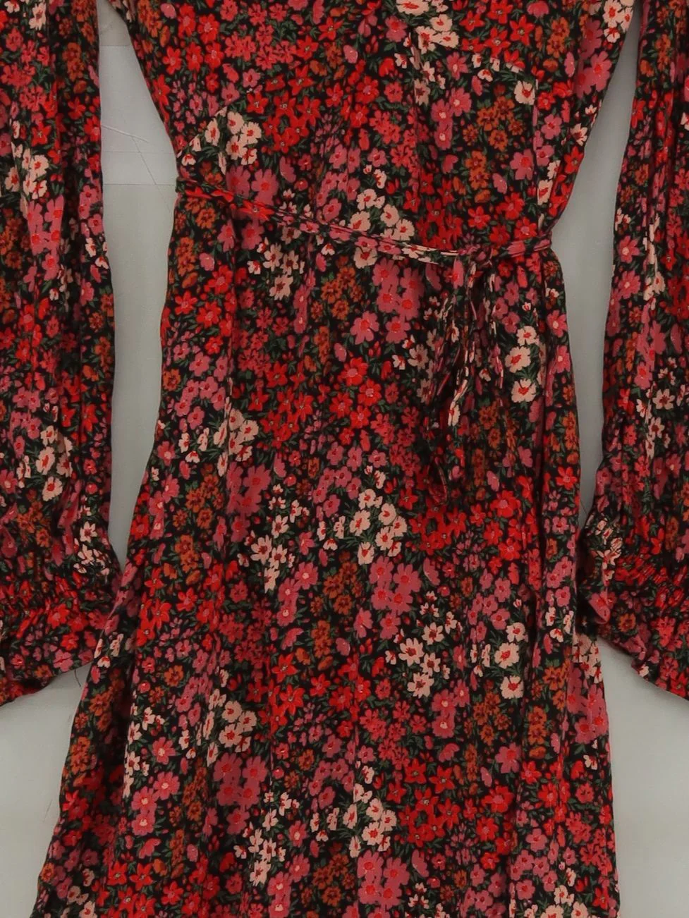 Nobody's Child Wrap Midi Dress UK12 in Multi - Image 3