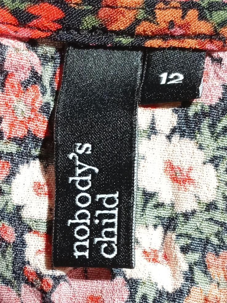 Nobody's Child Wrap Midi Dress UK12 in Multi - Image 5