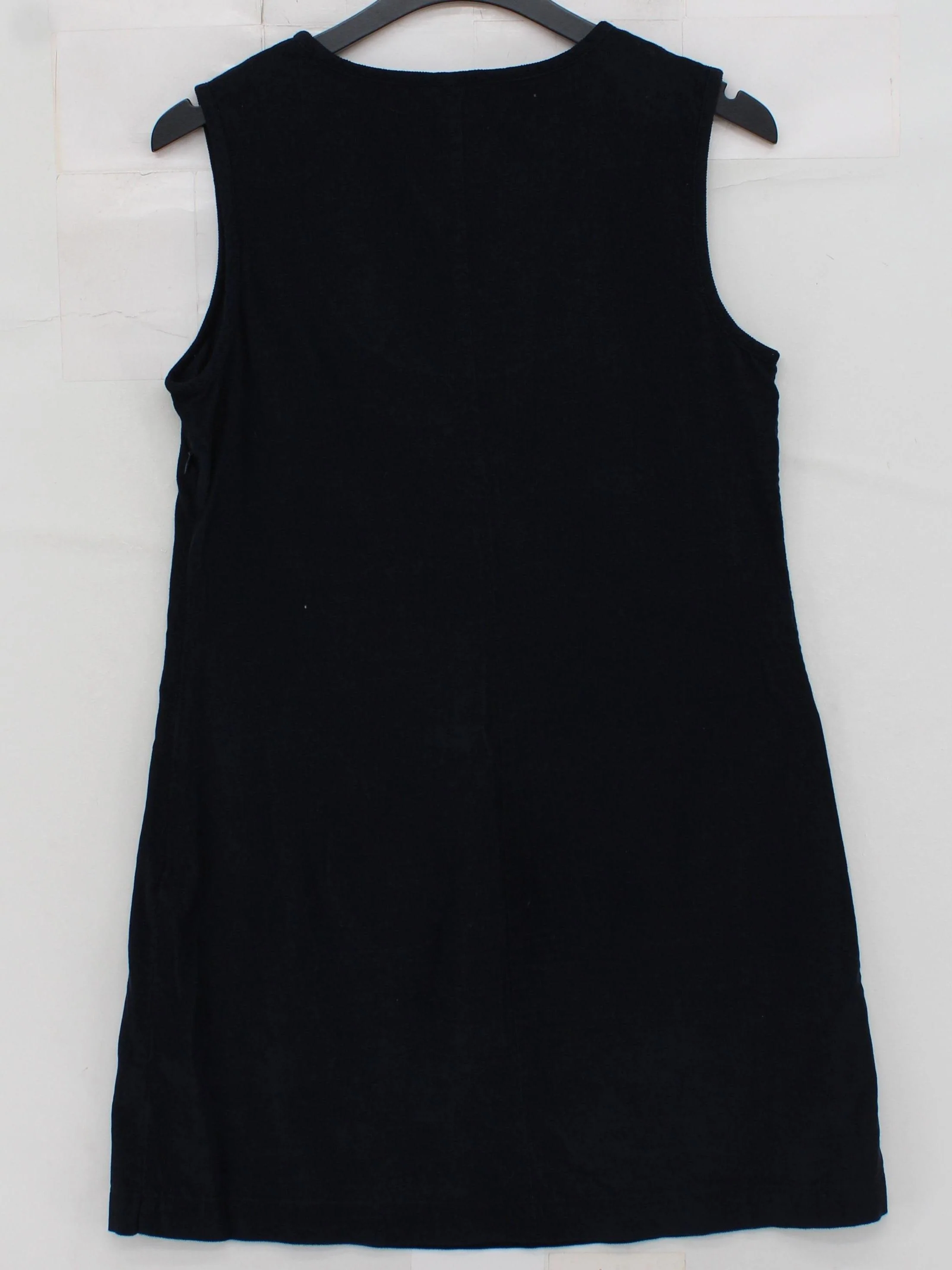Nomads Pinafore/Dungaree Mini Dress UK12 in Black - Image 2