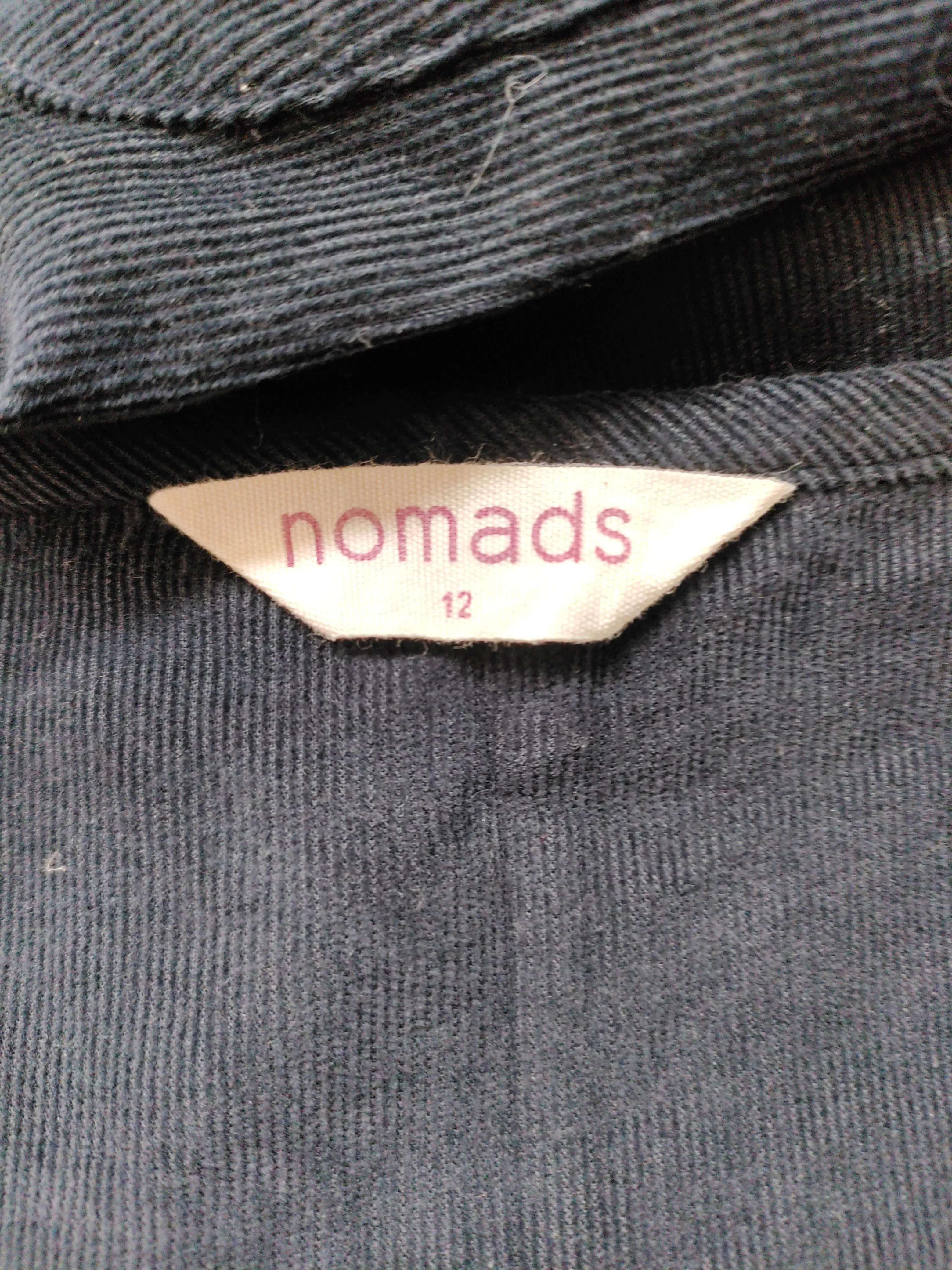 Nomads Pinafore/Dungaree Mini Dress UK12 in Black - Image 5