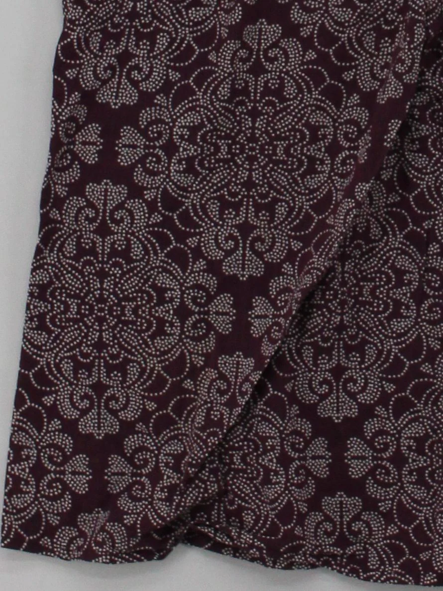 Nomads Women's Top UK 16 Purple 100% Cotton Basic - Image 4