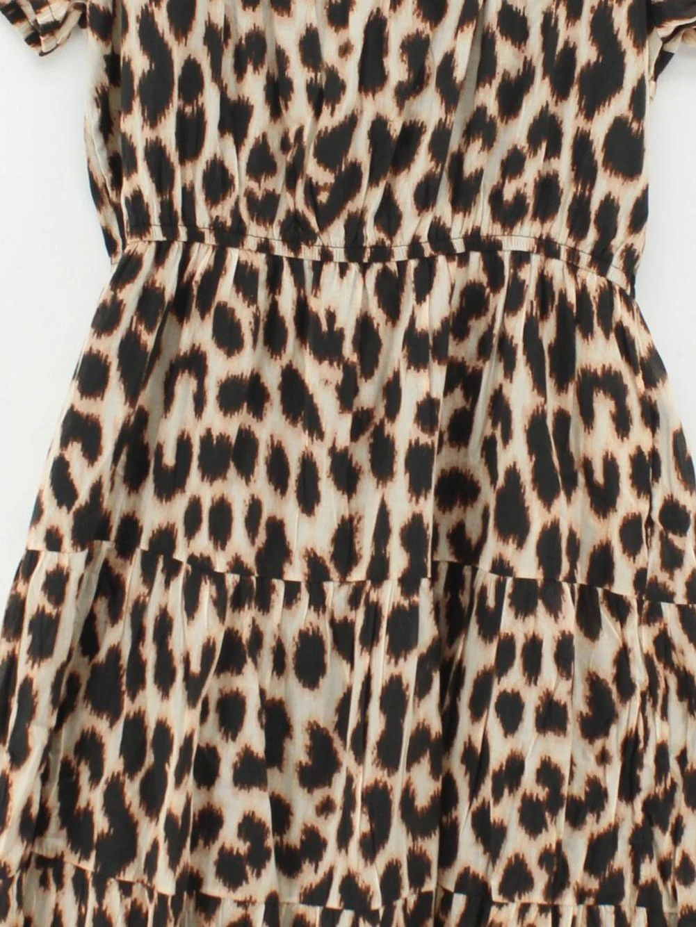 nooki A-Line Midi Dress M in Brown - Image 3