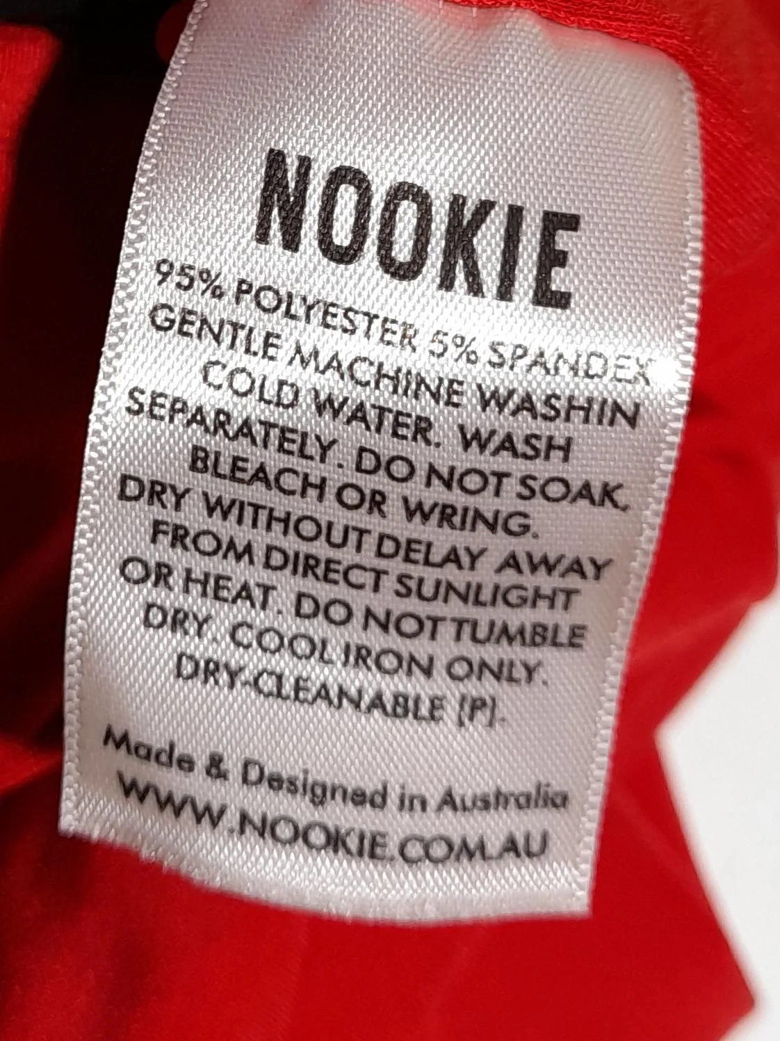 Nookie Maxi Dress M in Red - Image 6
