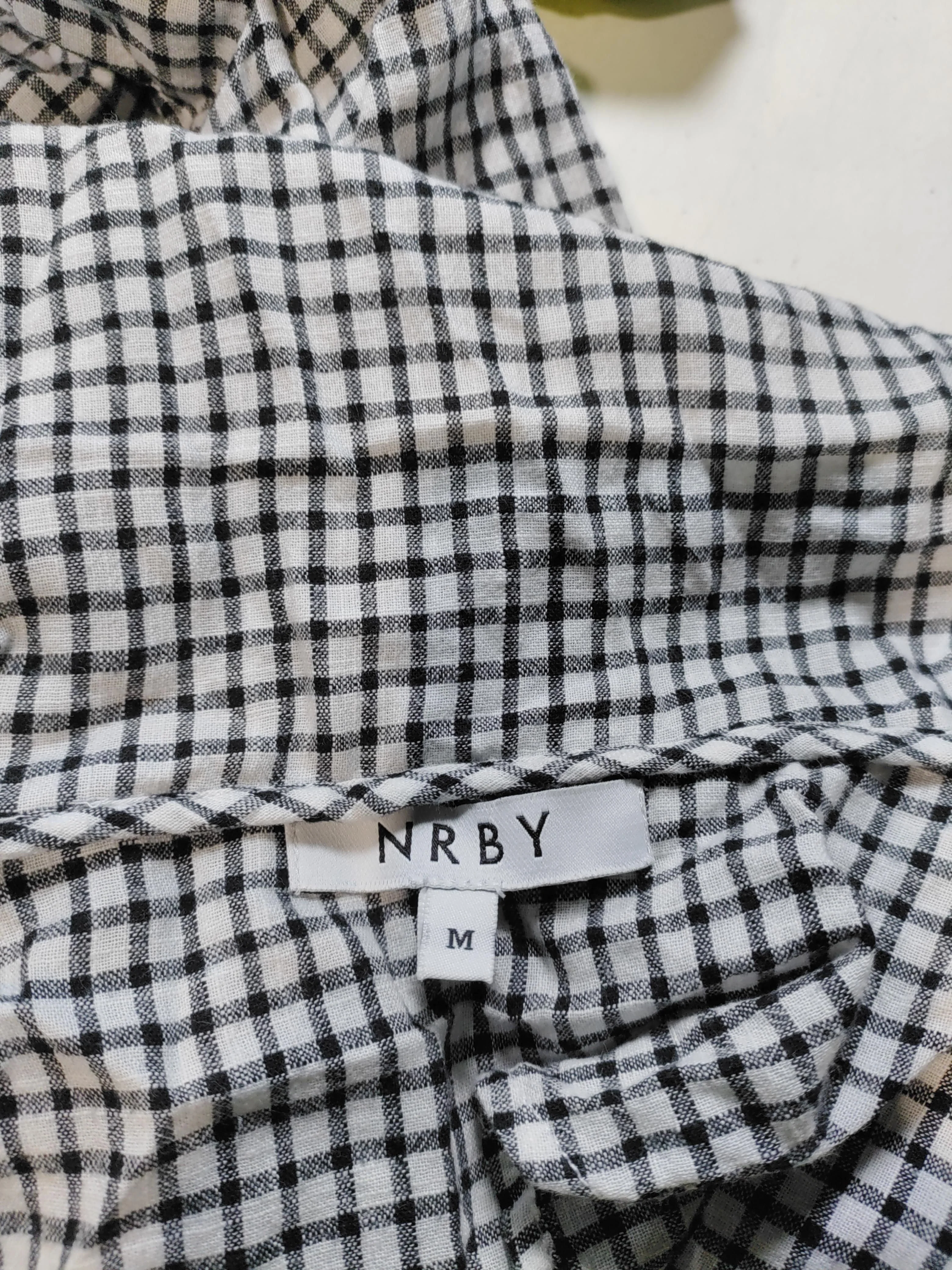 NRBY Shirt Mini Dress M in Multi - Image 5