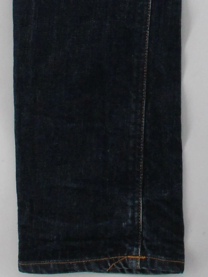 Nudie Jeans Men's Jeans L Blue Cotton with Elastane Straight - Image 4