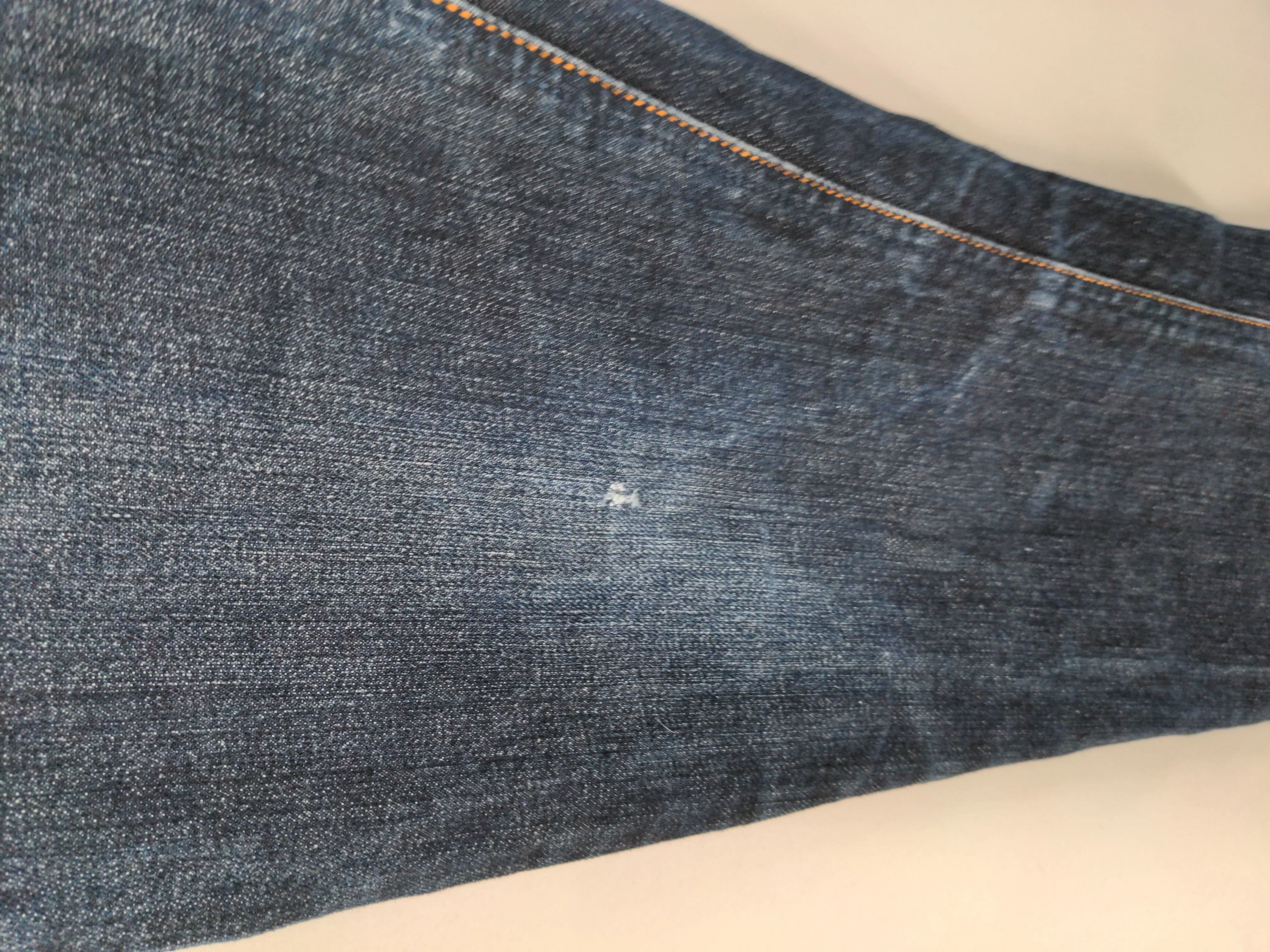 Nudie Jeans Men's Jeans L Blue Cotton with Elastane Straight - Image 5