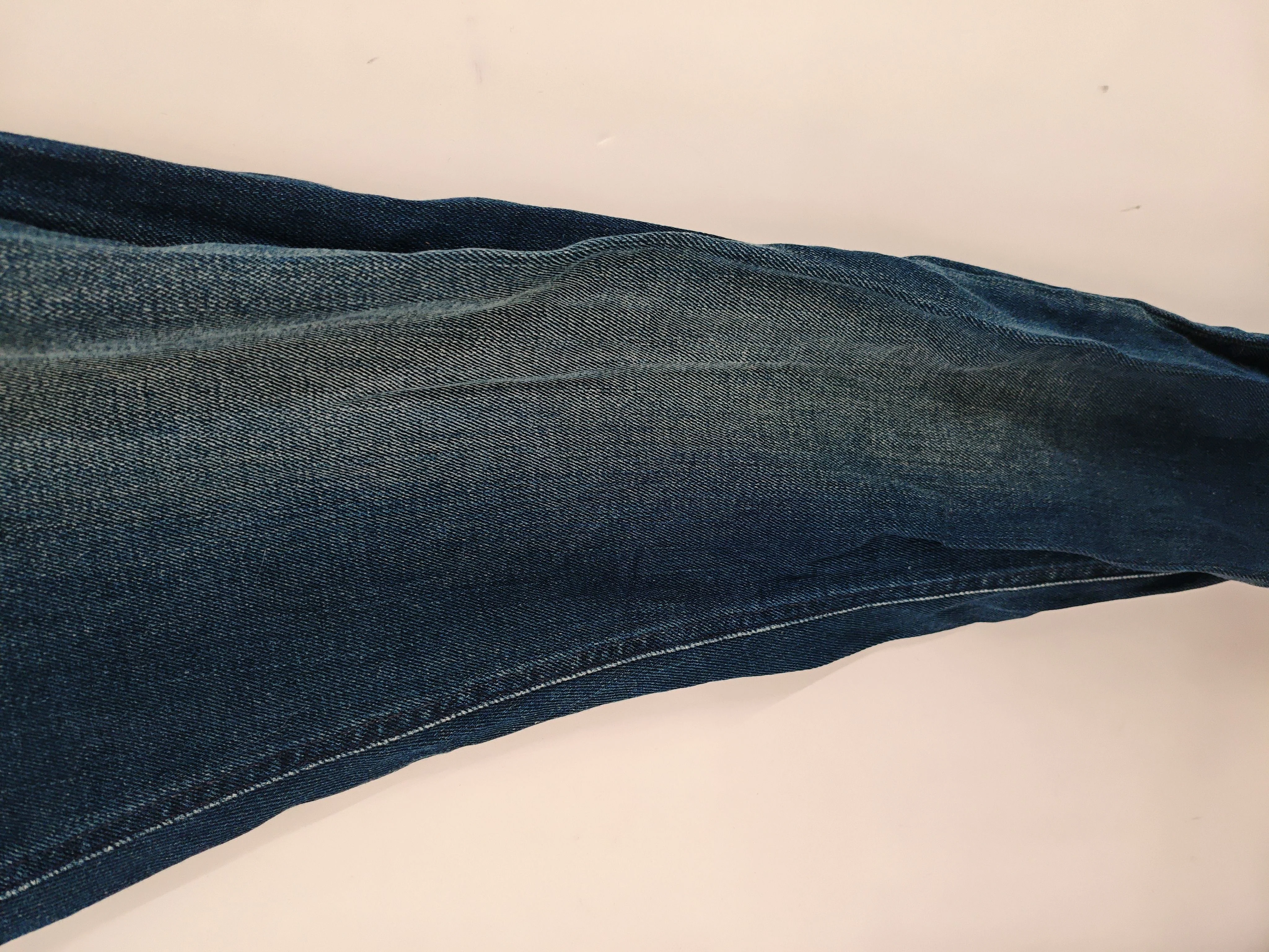 Nudie Jeans Men's Jeans L Blue Cotton with Elastane Straight - Image 5