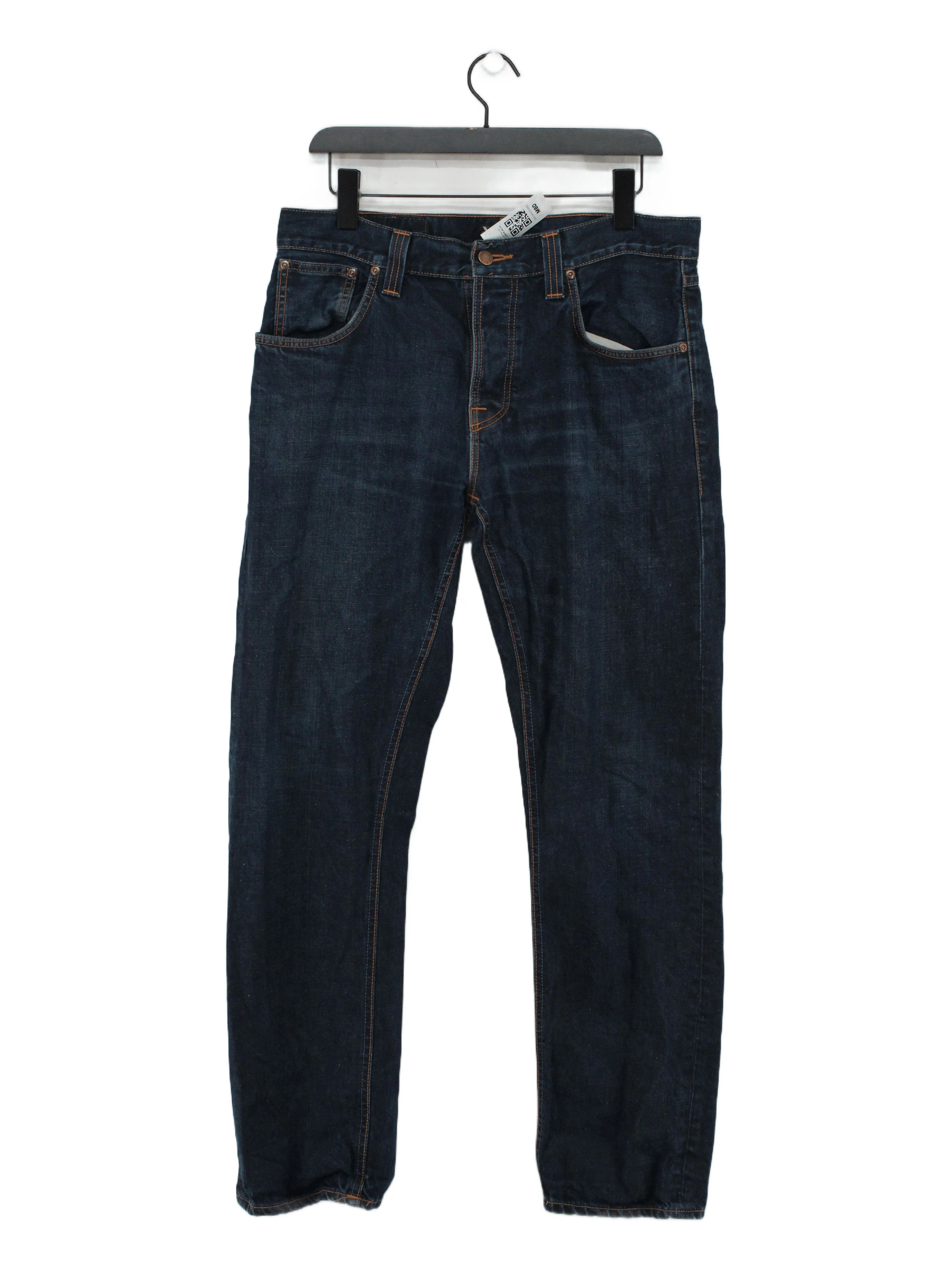 Nudie Jeans Men's Jeans W 32 in Blue 100% Cotton Straight