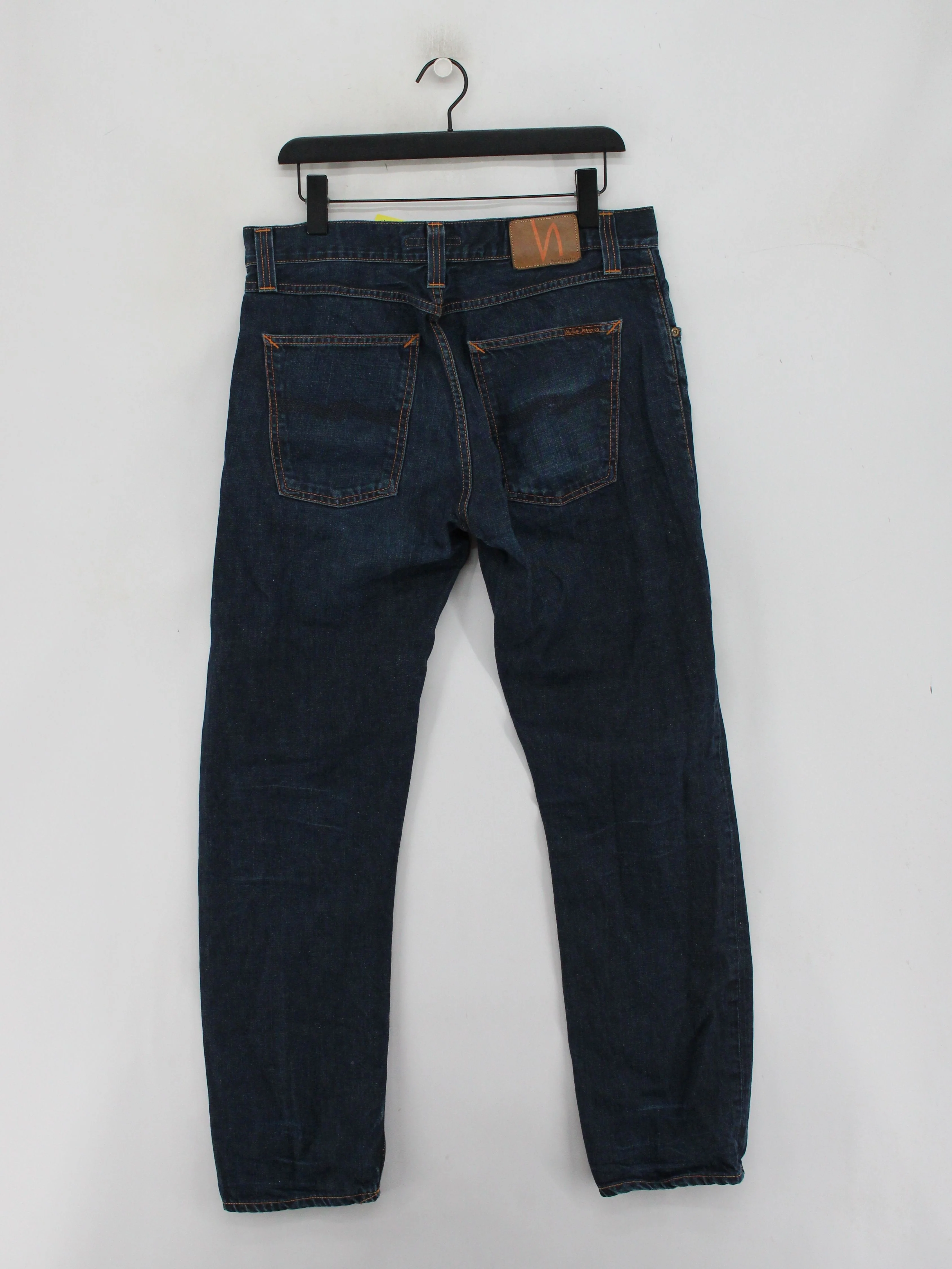 Nudie Jeans Men's Jeans W 32 in Blue 100% Cotton Straight - Image 2