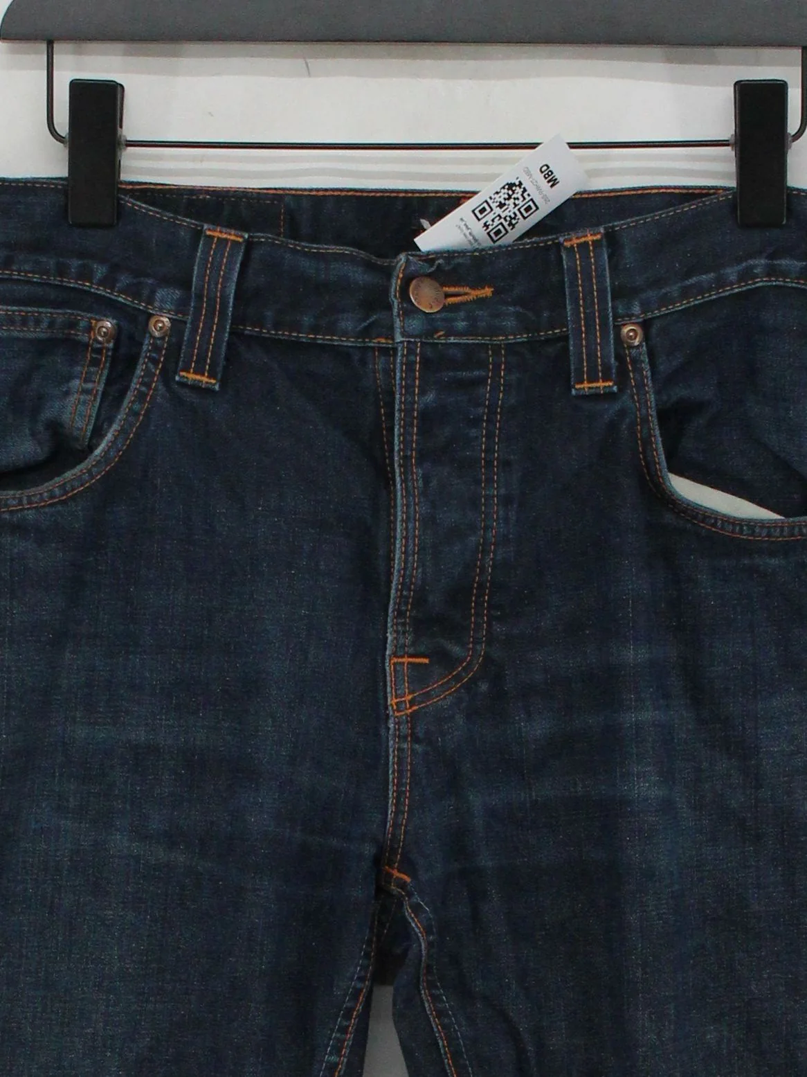 Nudie Jeans Men's Jeans W 32 in Blue 100% Cotton Straight - Image 3