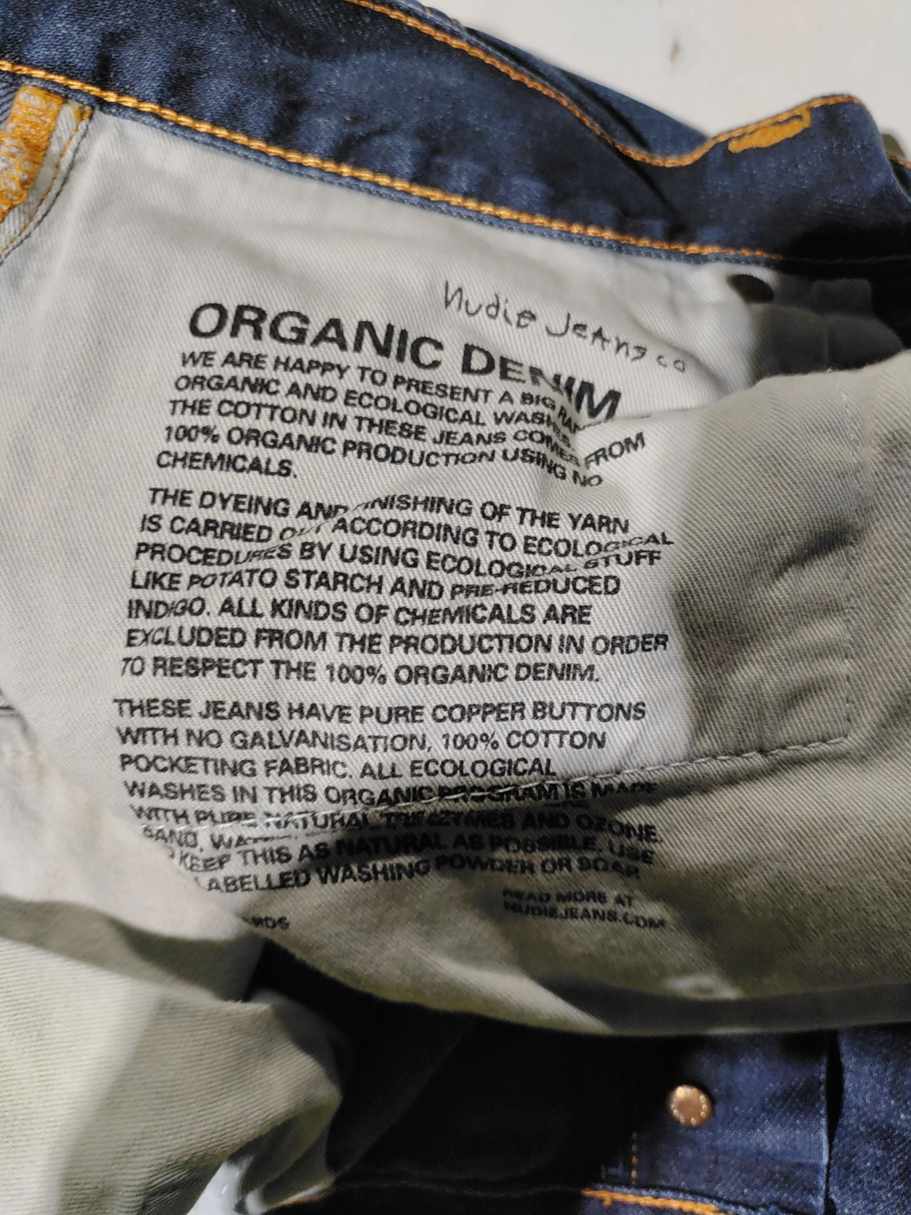 Nudie Jeans Men's Jeans W 32 in Blue 100% Cotton Straight - Image 7