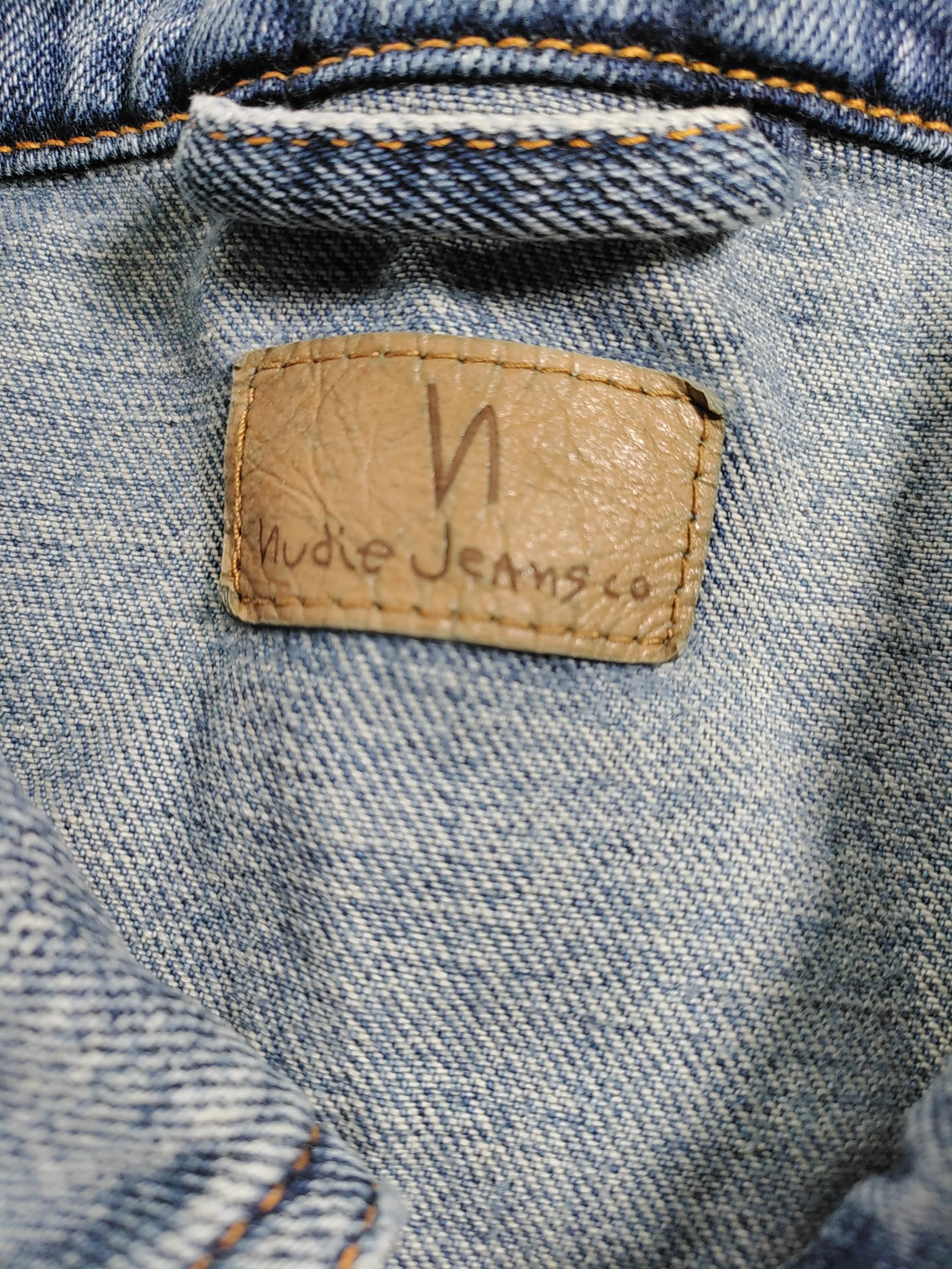Nudie Jeans Motorcycle Jacket jacket blue - Image 5