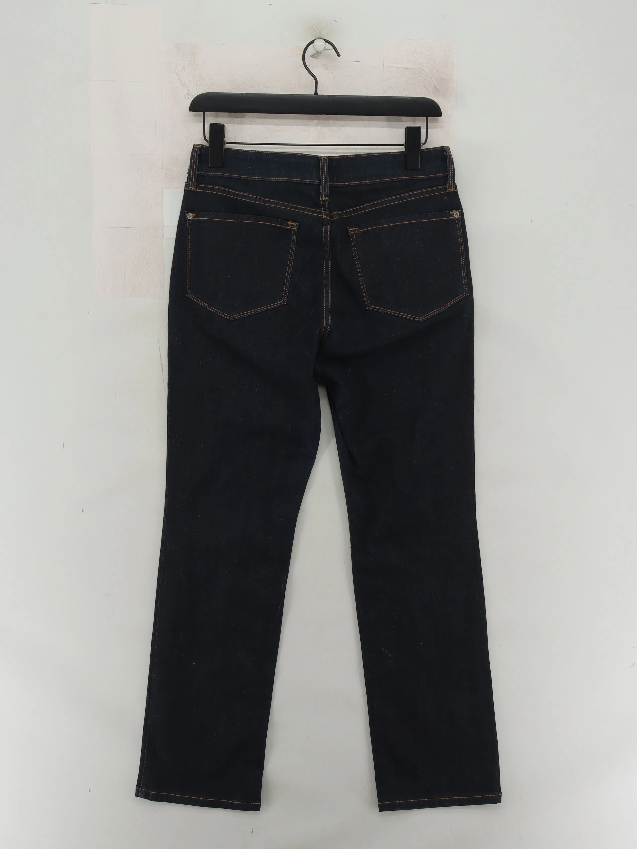 NYDJ Women's Jeans UK 12 Blue Cotton with Polyester, Viscose, Elastane Straight - Image 2