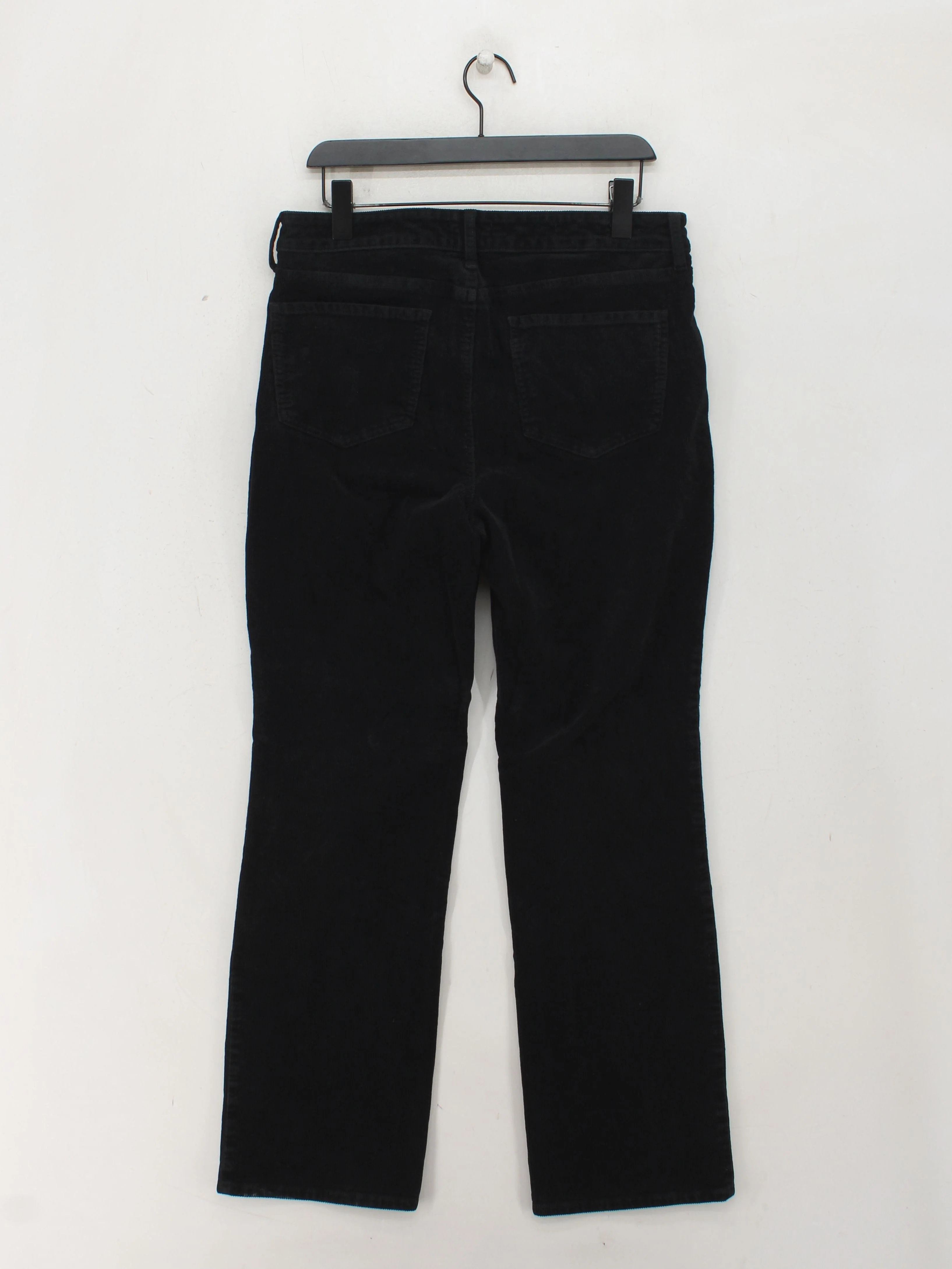 NYDJ Women's Trousers UK 16 Black Cotton with Elastane Straight Chino - Image 2