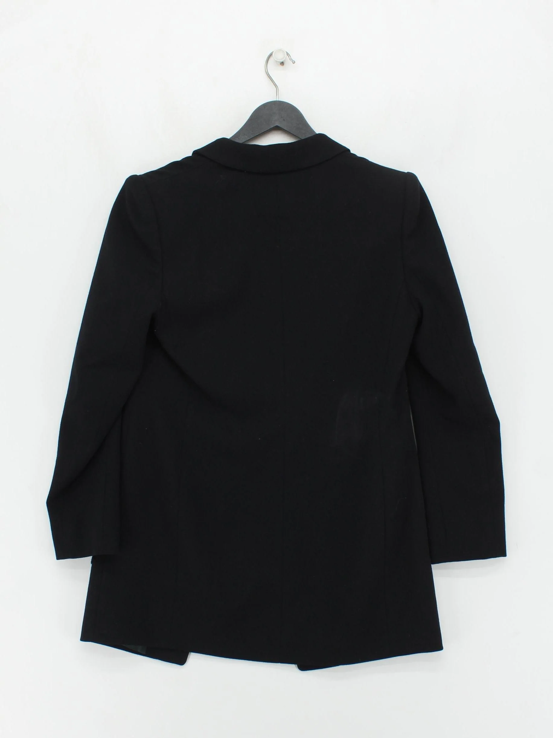 O'2nd Women's Blazer UK 6 Black Wool with Polyester Overcoat - Image 2