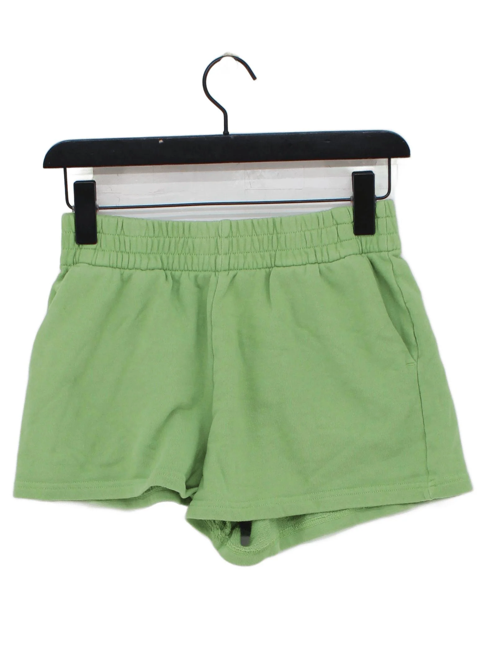 Oak + Fort Women's Shorts XS Green 100% Cotton Sweat