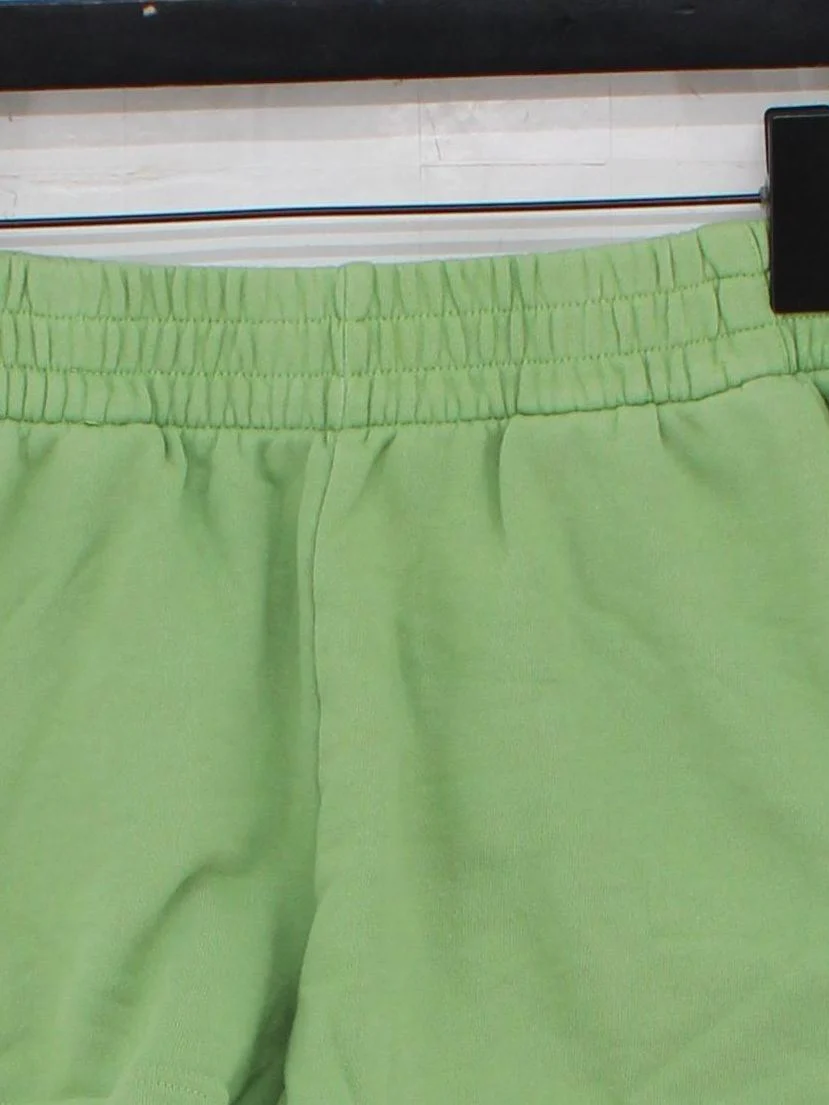 Oak + Fort Women's Shorts XS Green 100% Cotton Sweat - Image 3