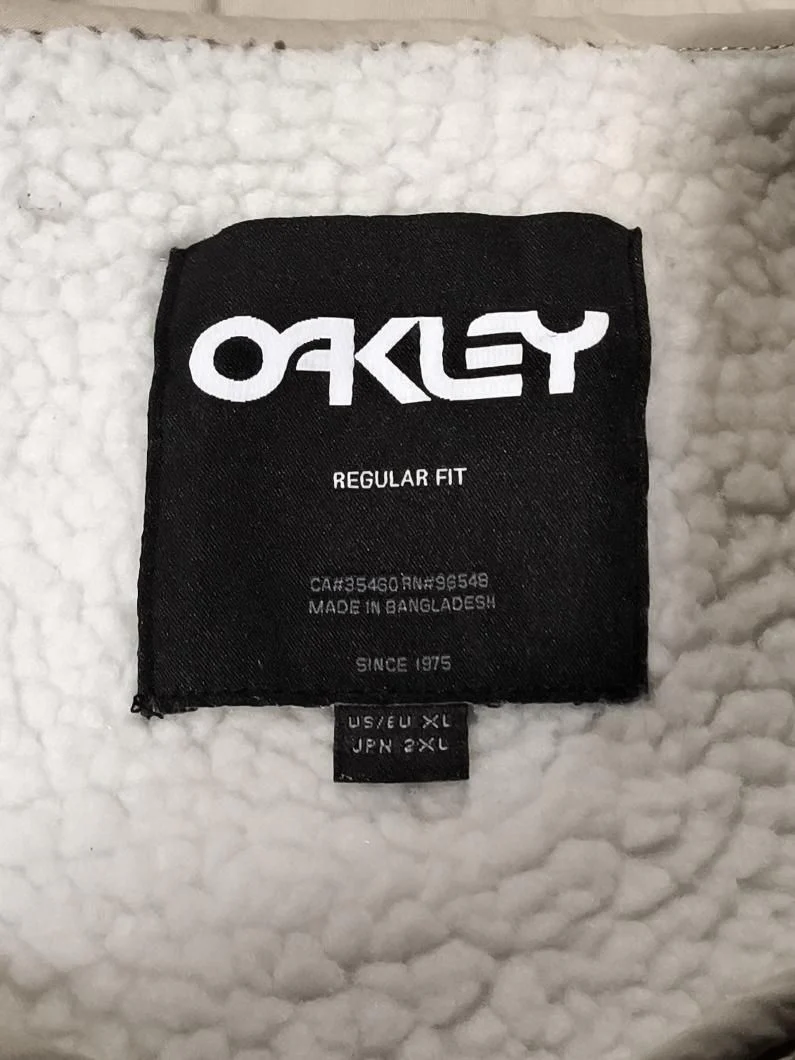 Oakley Men's Coat XL Tan Nylon with Polyester Overcoat - Image 6