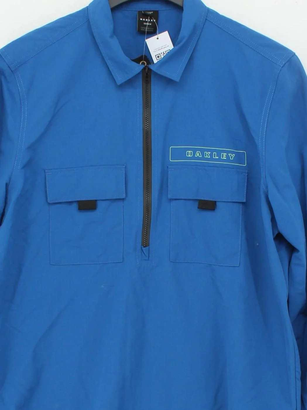 Oakley Men's Shirt M Blue 100% Polyamide Basic New with tags - Image 3