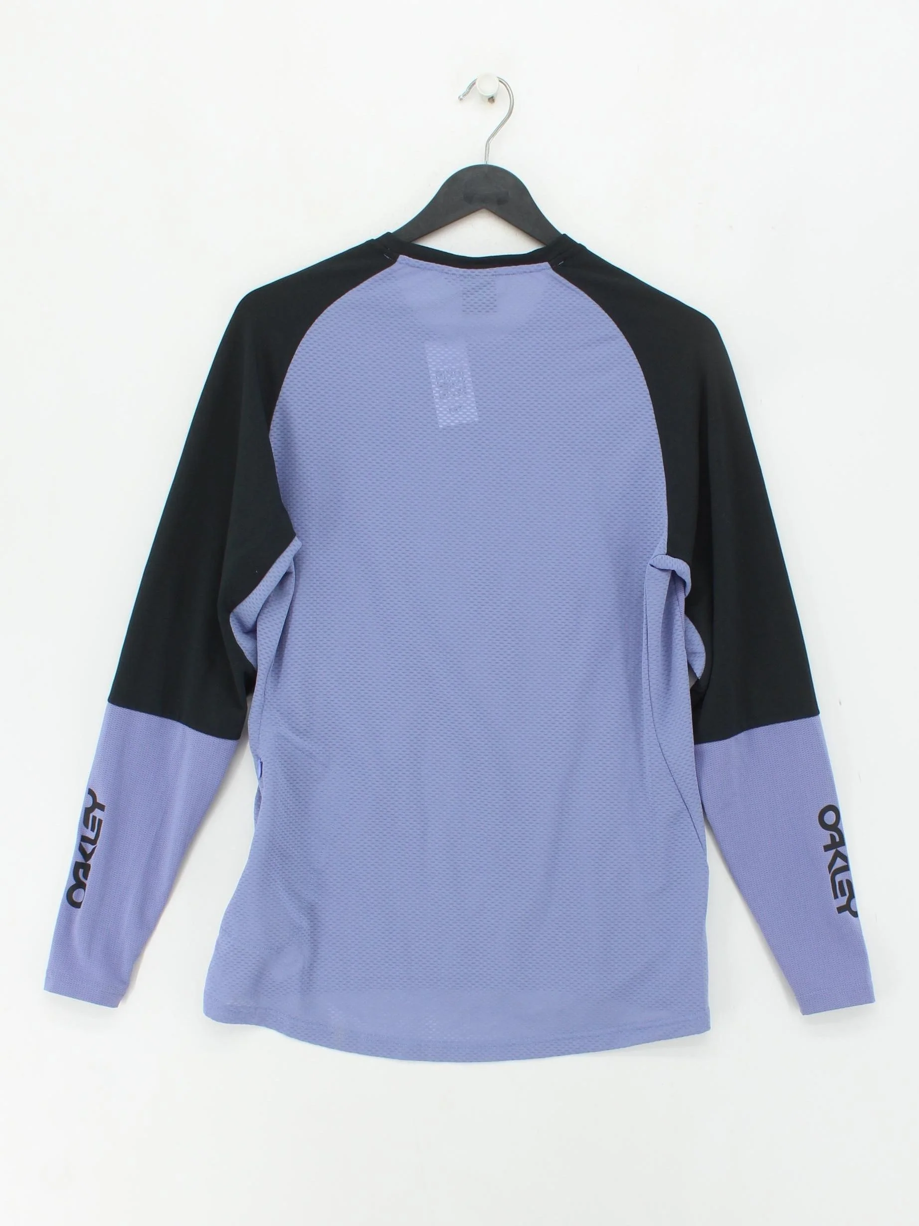 Oakley Men's T-Shirt S Blue Graphic Polyester with Elastane Round Neck Basic - Image 2
