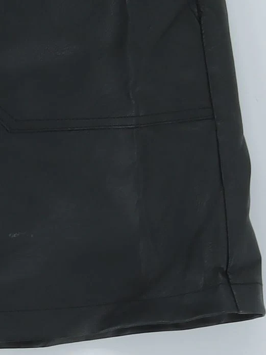 Oasis Women's Mini Skirt UK 10 Black Polyester with Other, Viscose Short Mini - Image 4