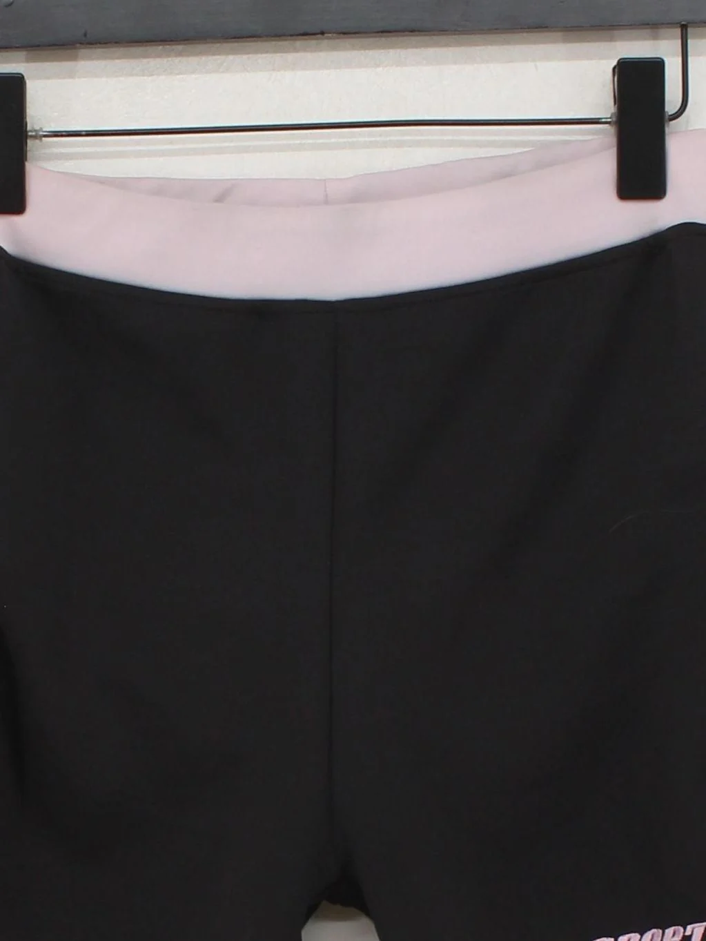 Odolls Women's Shorts UK 12 Black Polyester with Elastane Sweat - Image 3