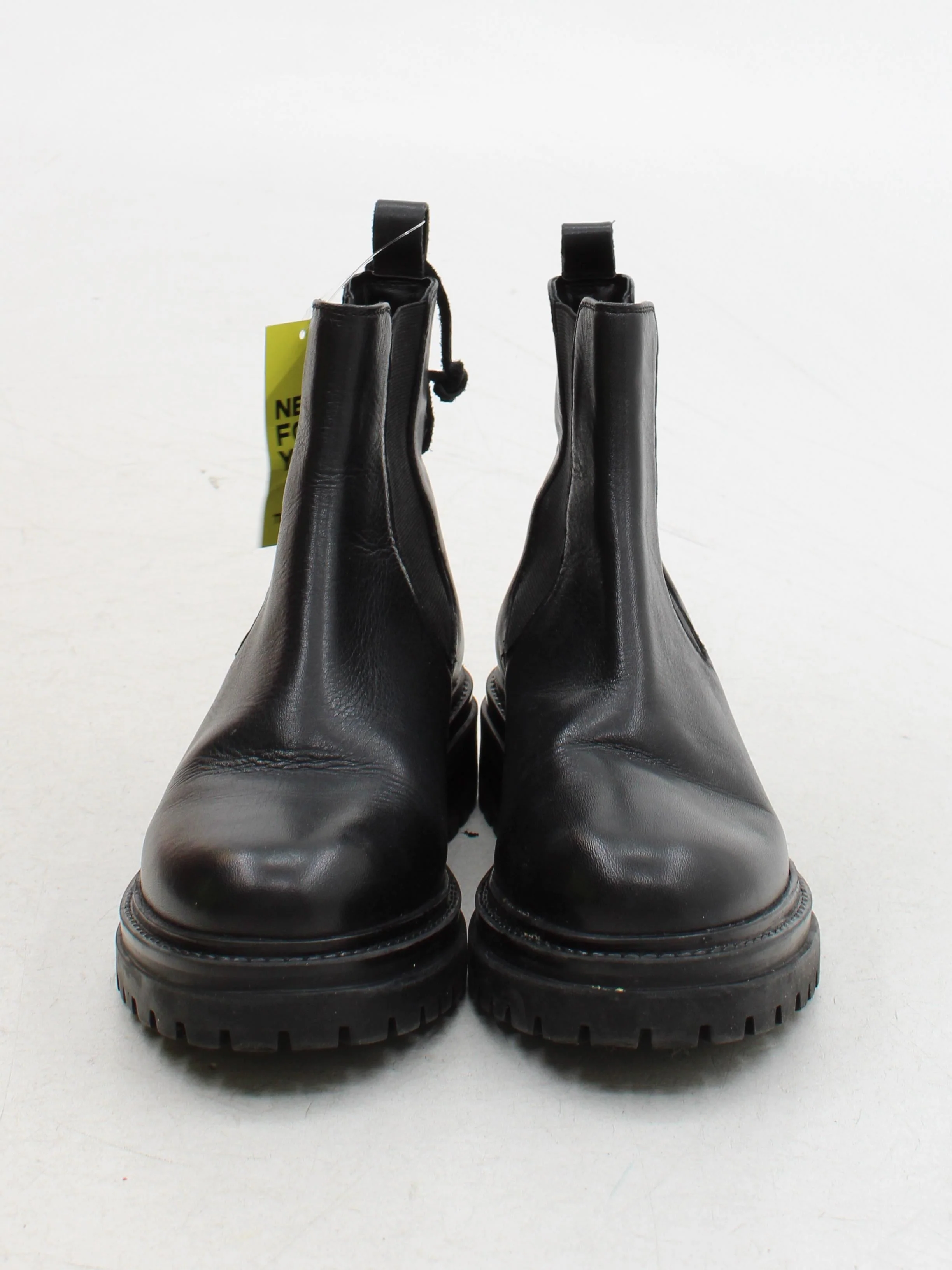 Office Men's Boots UK 5 Black 100% Leather Chelsea - Image 2
