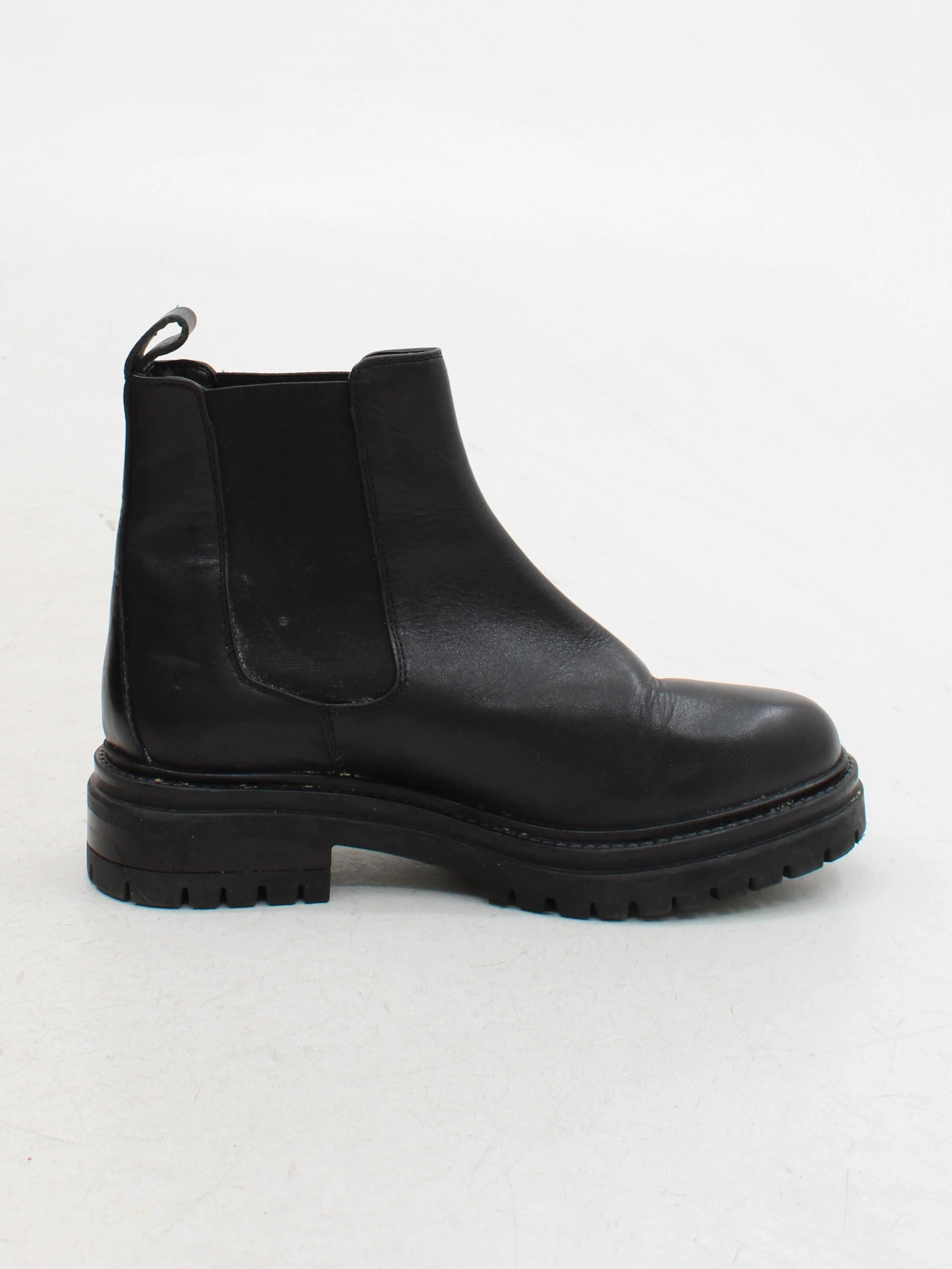 Office Men's Boots UK 5 Black 100% Leather Chelsea - Image 5