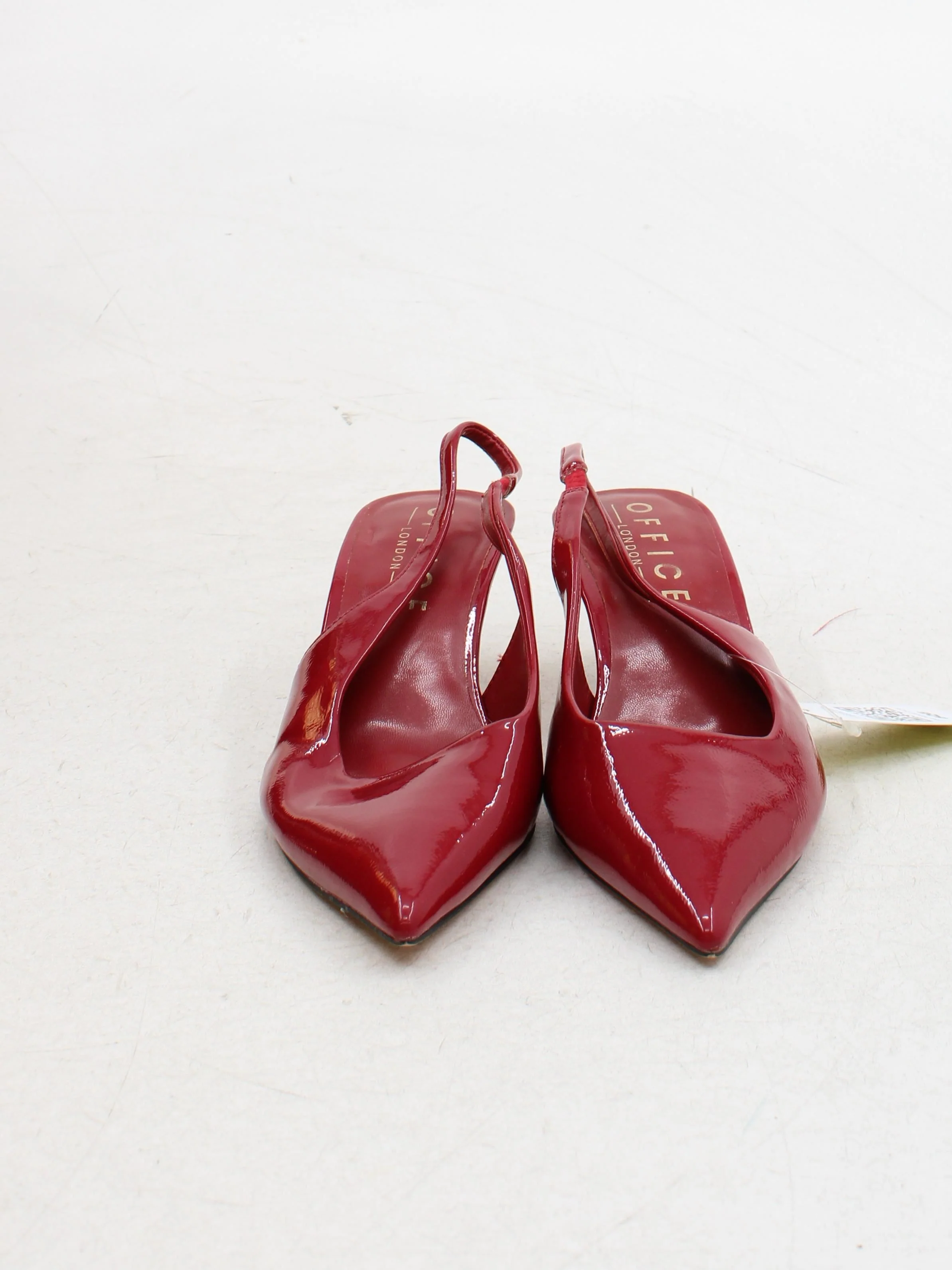 Office Women's Heels UK 5 Red 100% Leather Court - Image 2