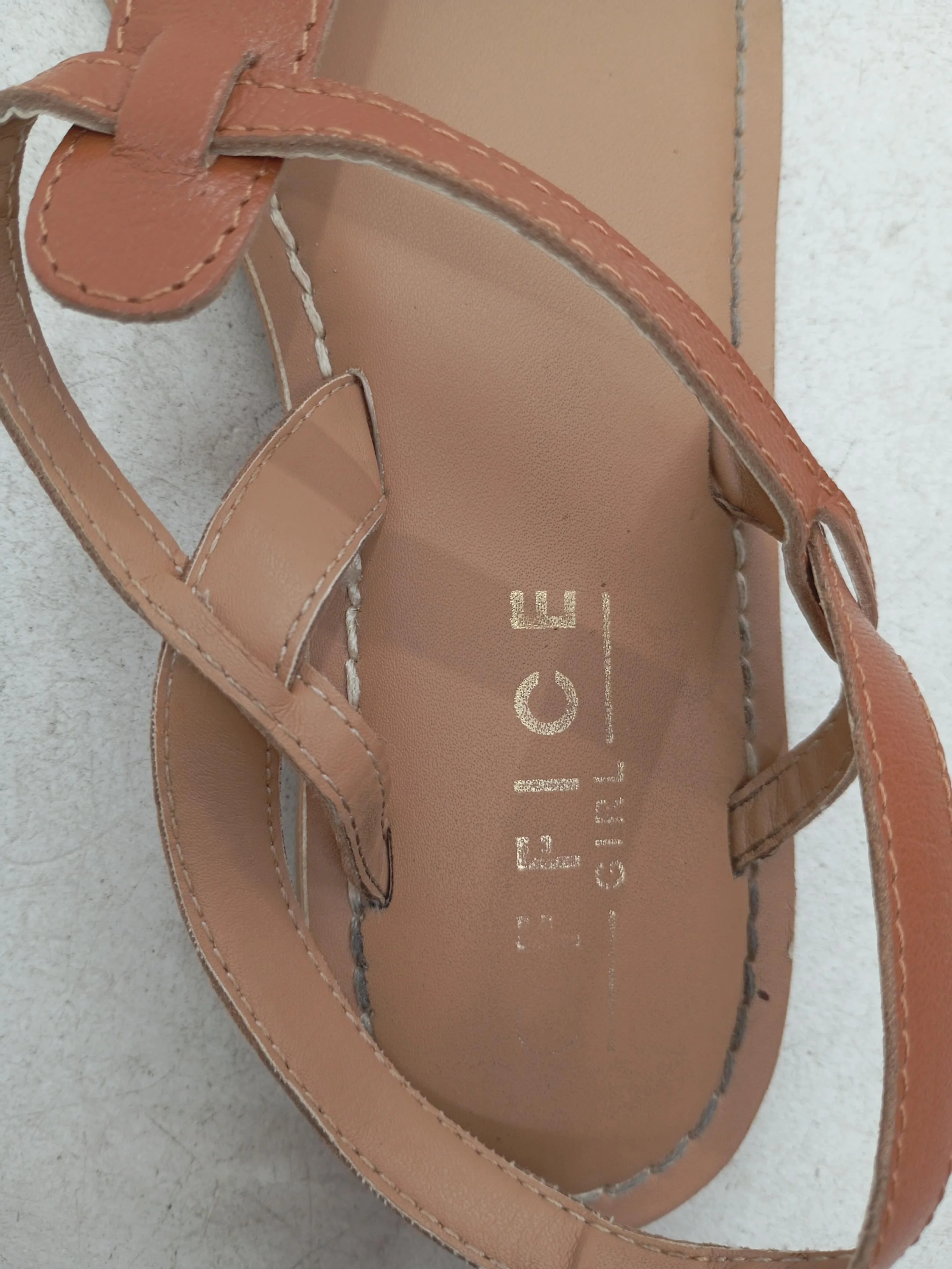Office Women's Sandals UK 5 Brown 100% Leather Strappy - Image 6