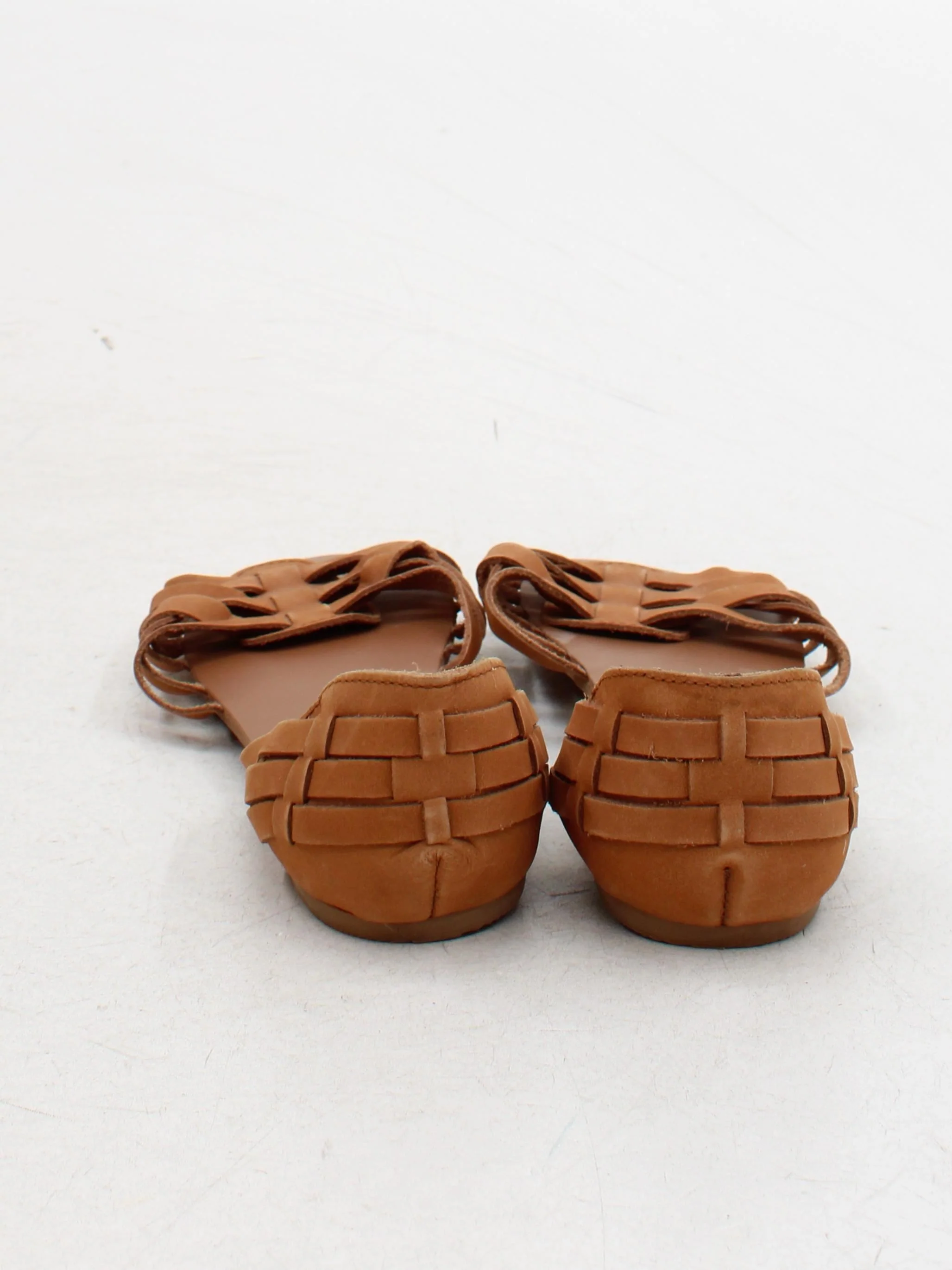 Office Women's Sandals UK 8 Tan 100% Suede Strappy - Image 3