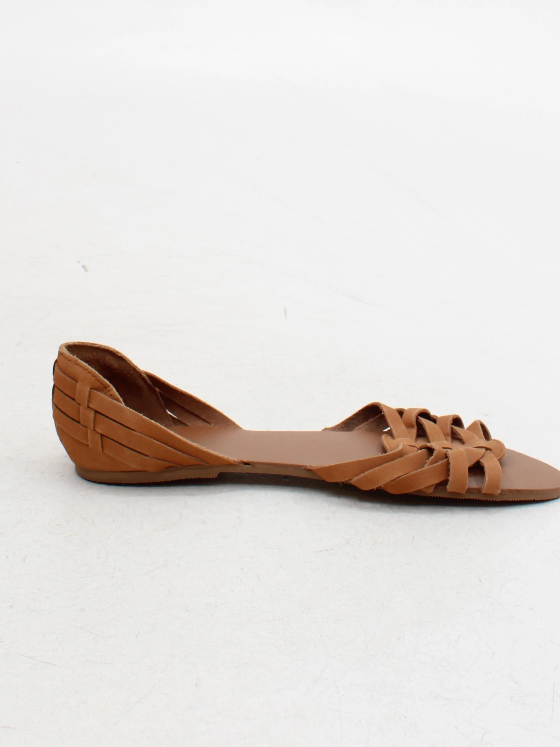 Office Women's Sandals UK 8 Tan 100% Suede Strappy - Image 5